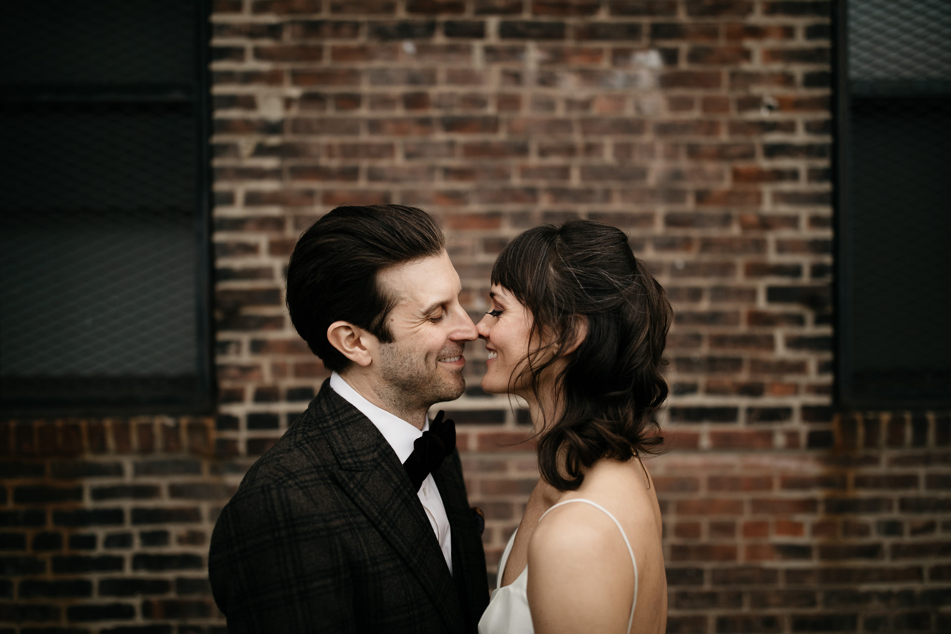 Courtney & Hank Wedding Wedding Brooklyn Box House Hotel, New York, by Jean-Laurent Gaudy