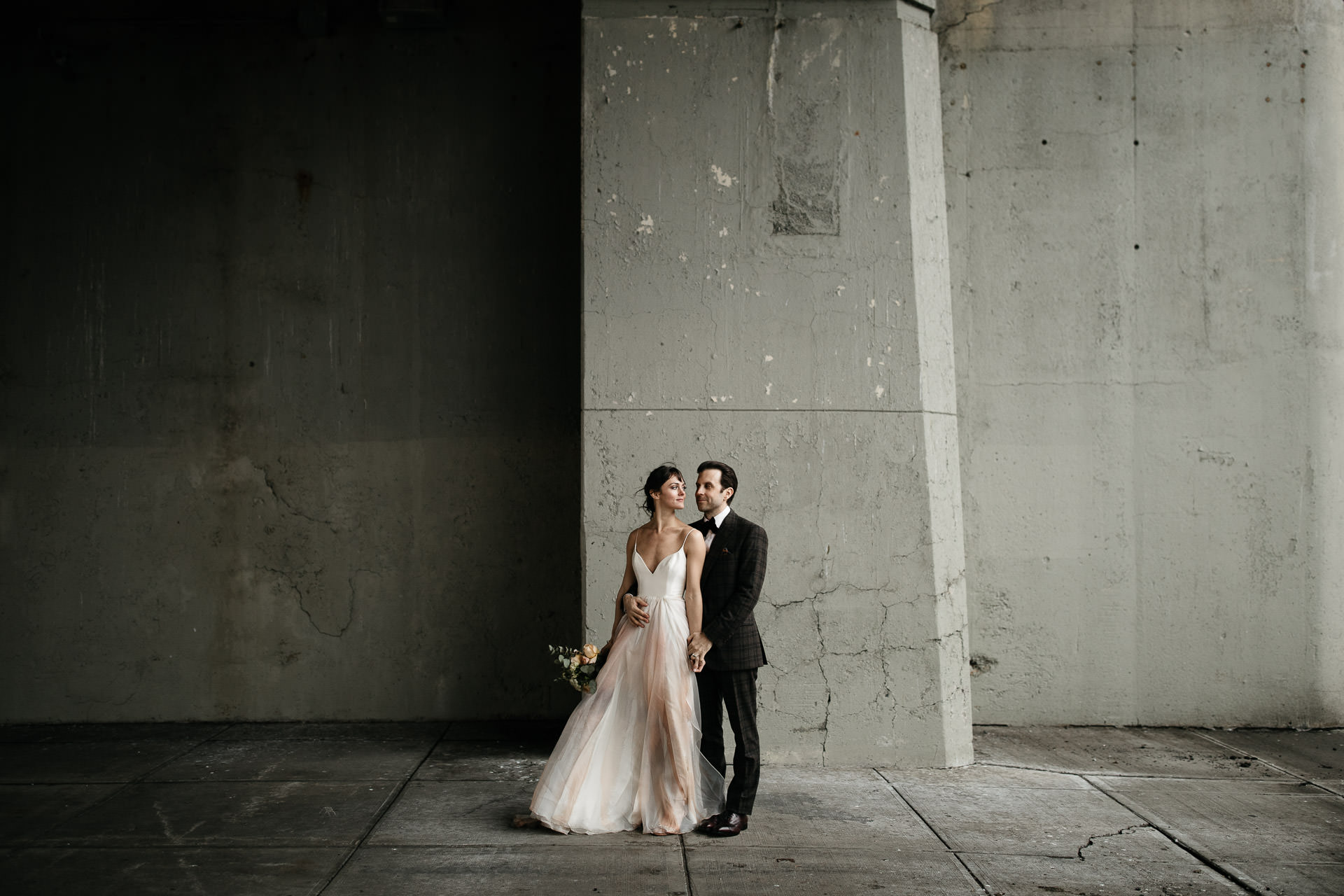 Courtney & Hank Wedding Wedding Brooklyn Box House Hotel, New York, by Jean-Laurent Gaudy