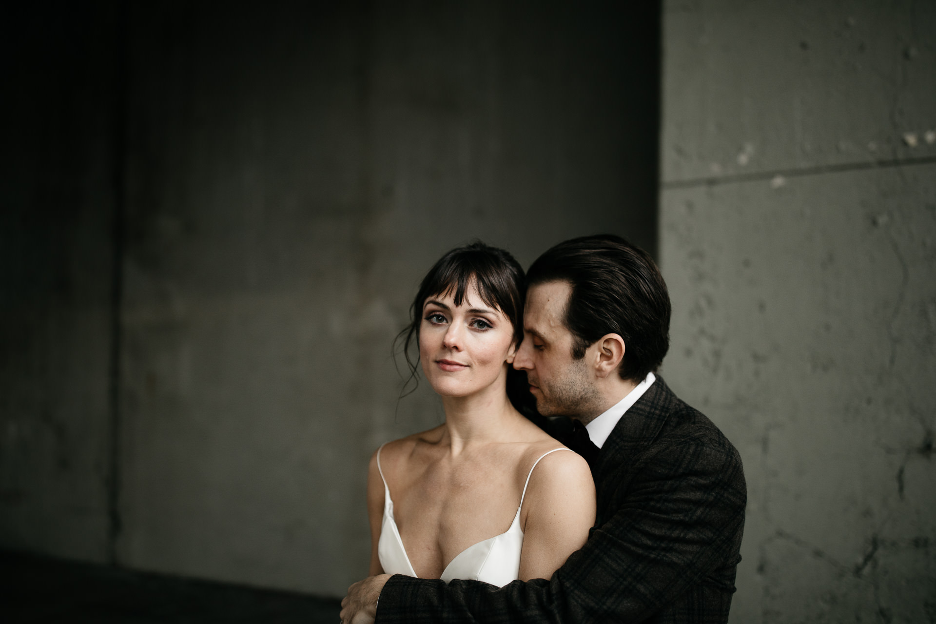 Courtney & Hank Wedding Wedding Brooklyn Box House Hotel, New York, by Jean-Laurent Gaudy