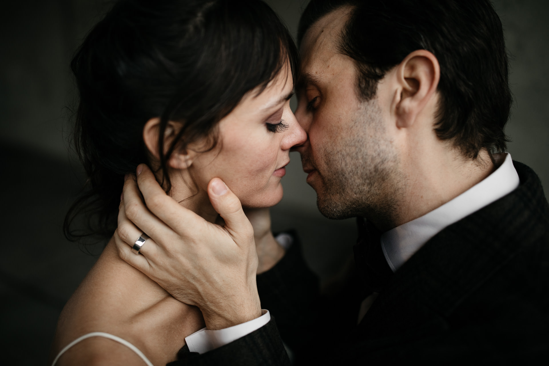 Courtney & Hank Wedding Wedding Brooklyn Box House Hotel, New York, by Jean-Laurent Gaudy