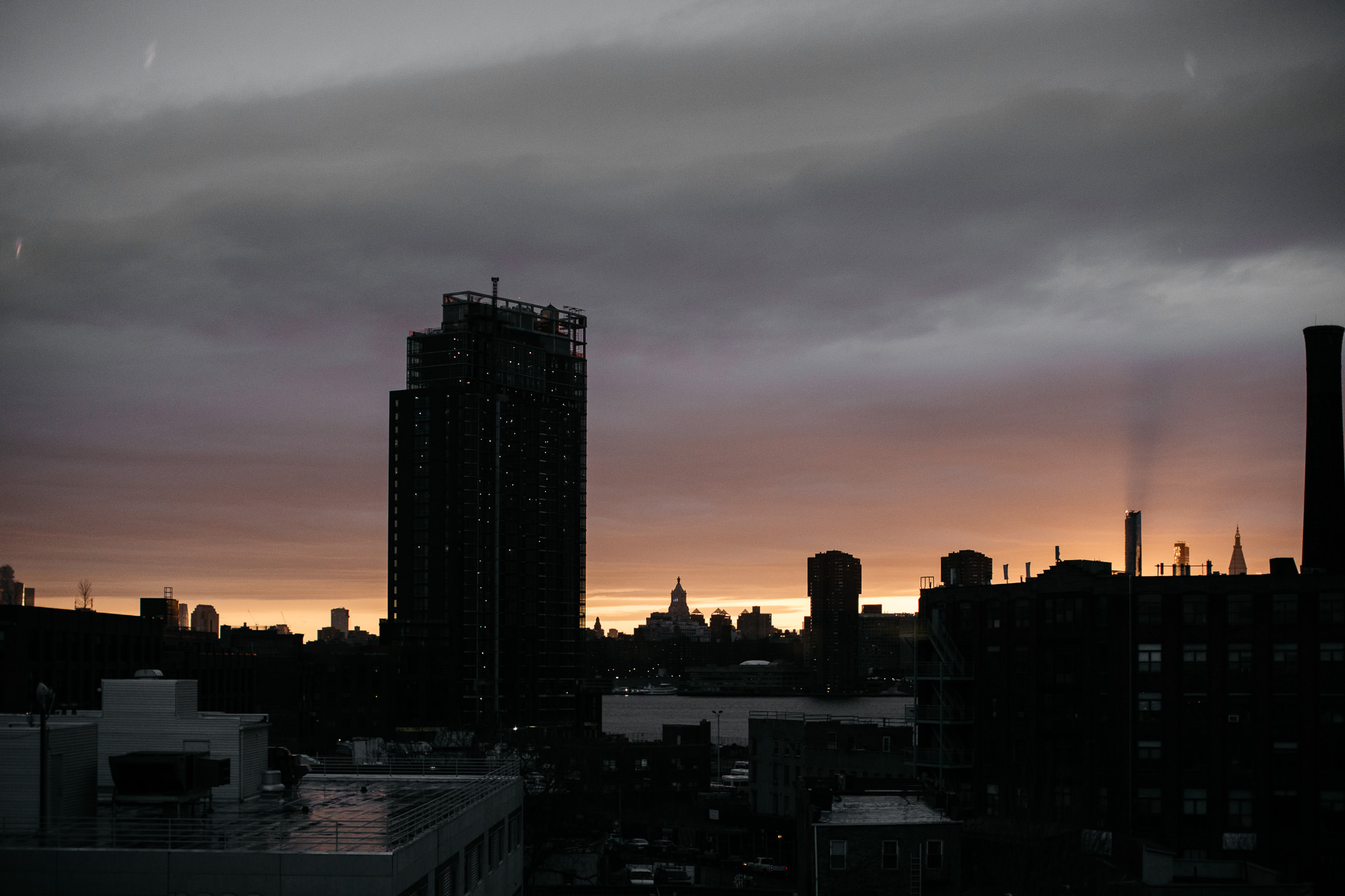 Courtney & Hank Wedding Wedding Brooklyn Box House Hotel, New York, by Jean-Laurent Gaudy