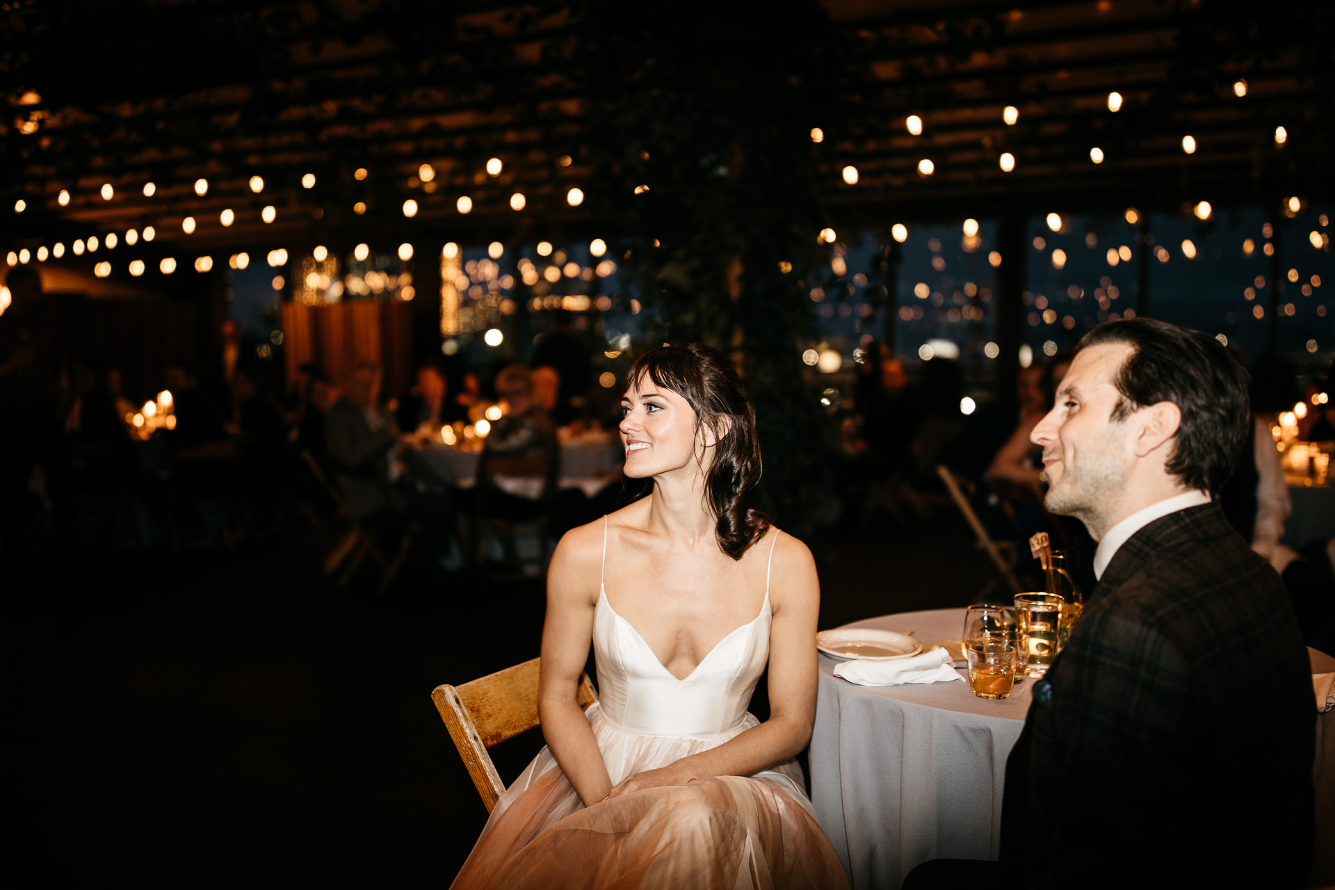 Courtney & Hank Wedding Wedding Brooklyn Box House Hotel, New York, by Jean-Laurent Gaudy