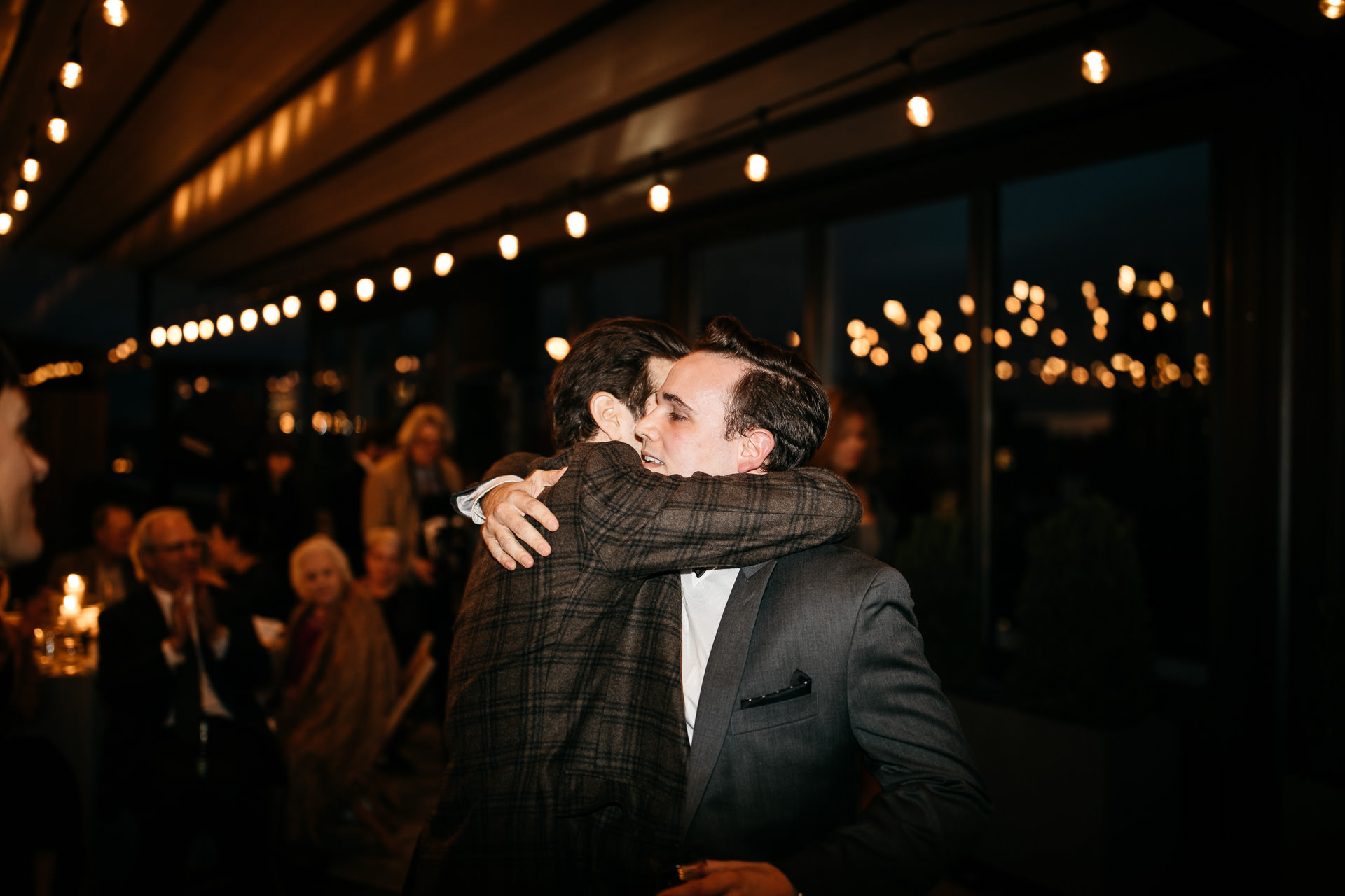 Courtney & Hank Wedding Wedding Brooklyn Box House Hotel, New York, by Jean-Laurent Gaudy