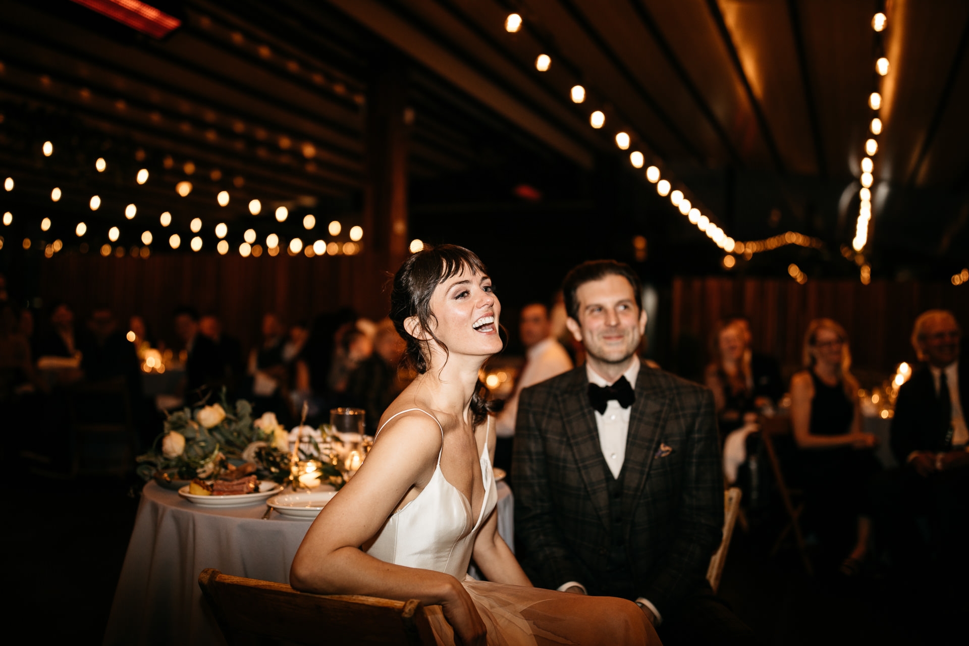 Courtney & Hank Wedding Wedding Brooklyn Box House Hotel, New York, by Jean-Laurent Gaudy