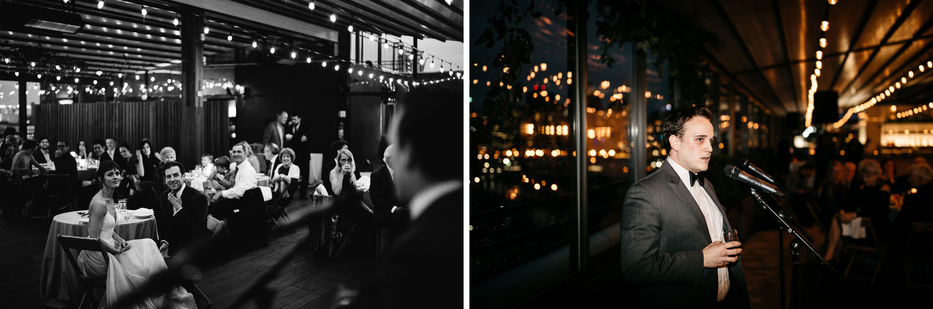 Courtney & Hank Wedding Wedding Brooklyn Box House Hotel, New York, by Jean-Laurent Gaudy