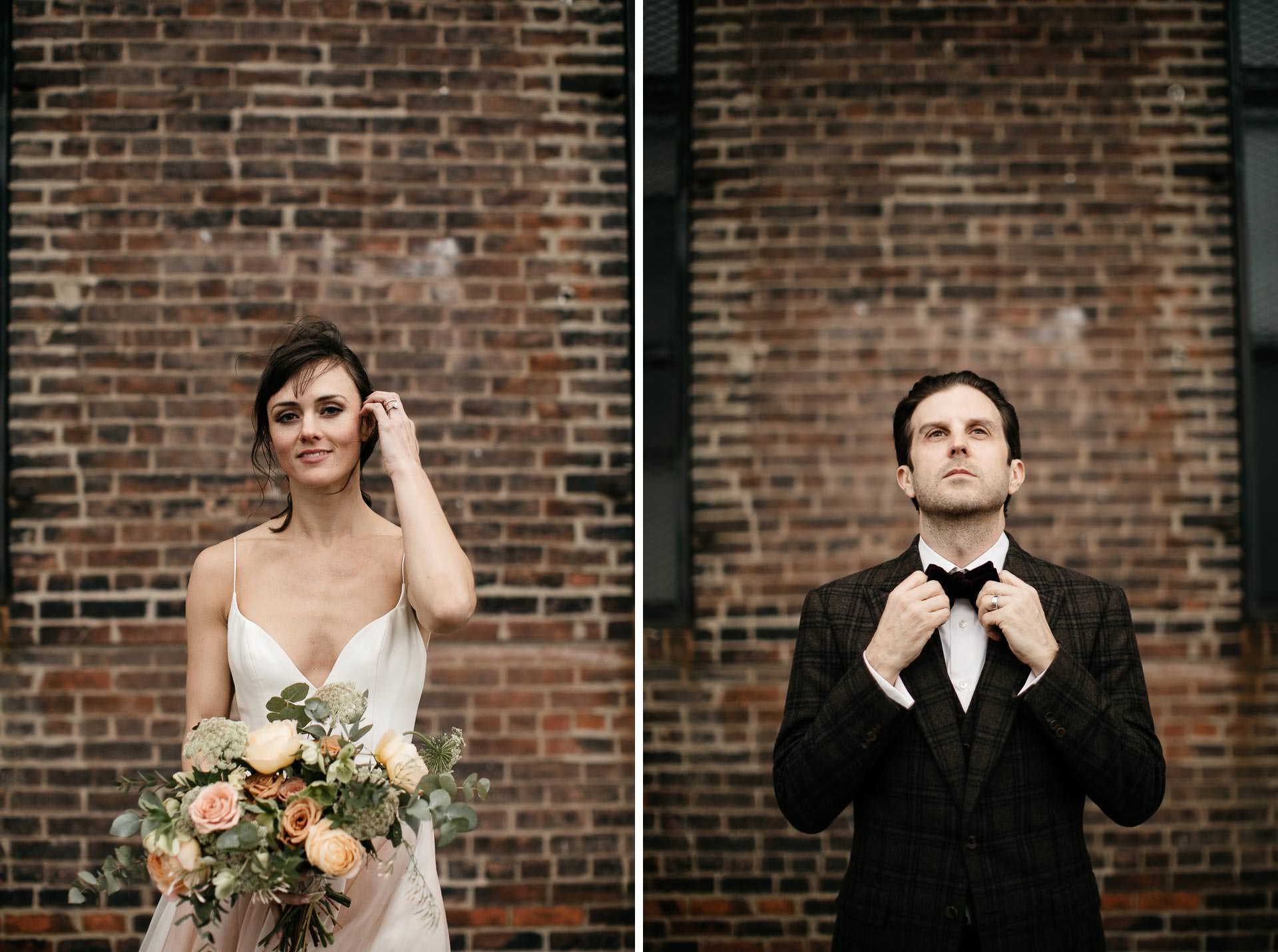 Courtney & Hank Wedding Wedding Brooklyn Box House Hotel, New York, by Jean-Laurent Gaudy