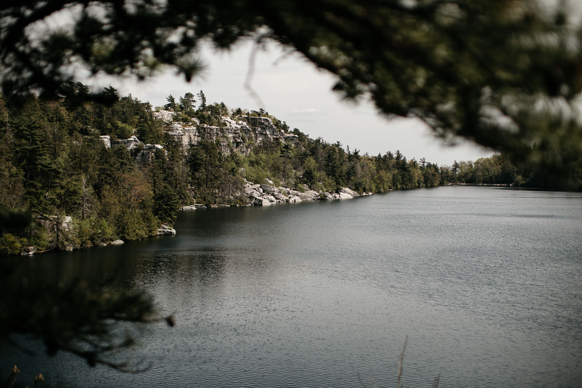 Jinie & Peter's Engagement in Catskills Minnewaska State Park, New York, by Jean-Laurent Gaudy