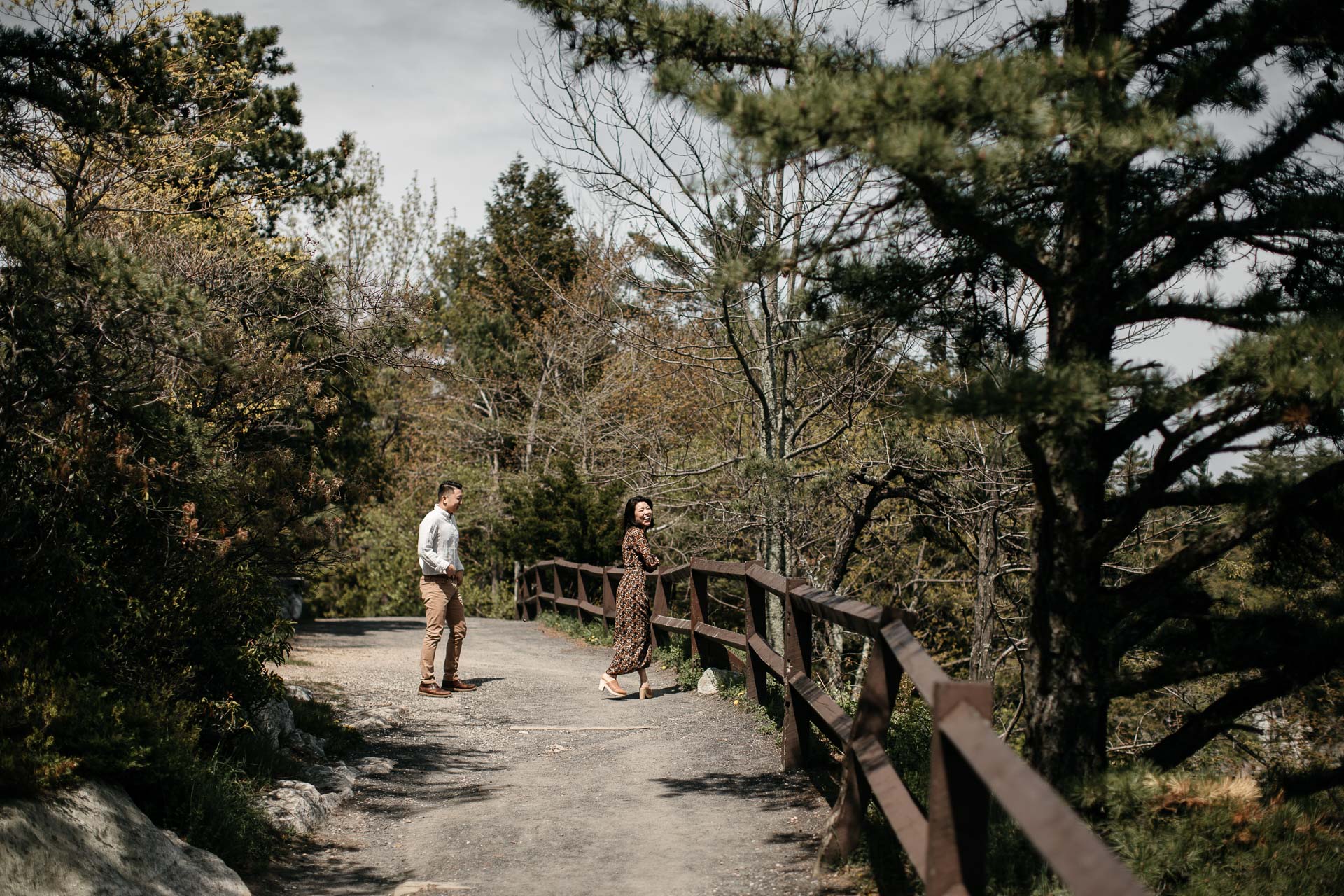 Jinie & Peter's Engagement in Catskills Minnewaska State Park, New York, by Jean-Laurent Gaudy