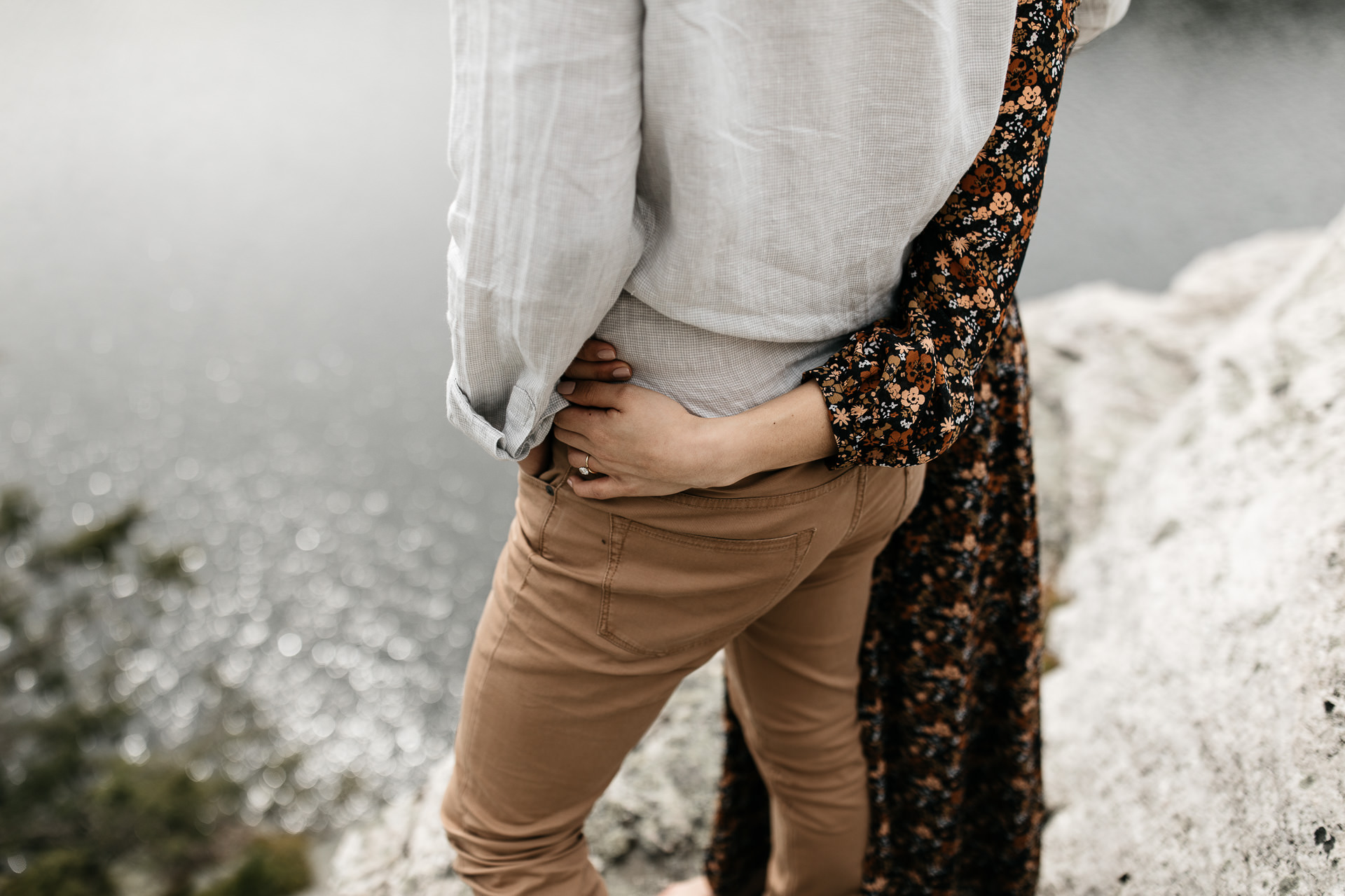 Jinie & Peter's Engagement in Catskills Minnewaska State Park, New York, by Jean-Laurent Gaudy