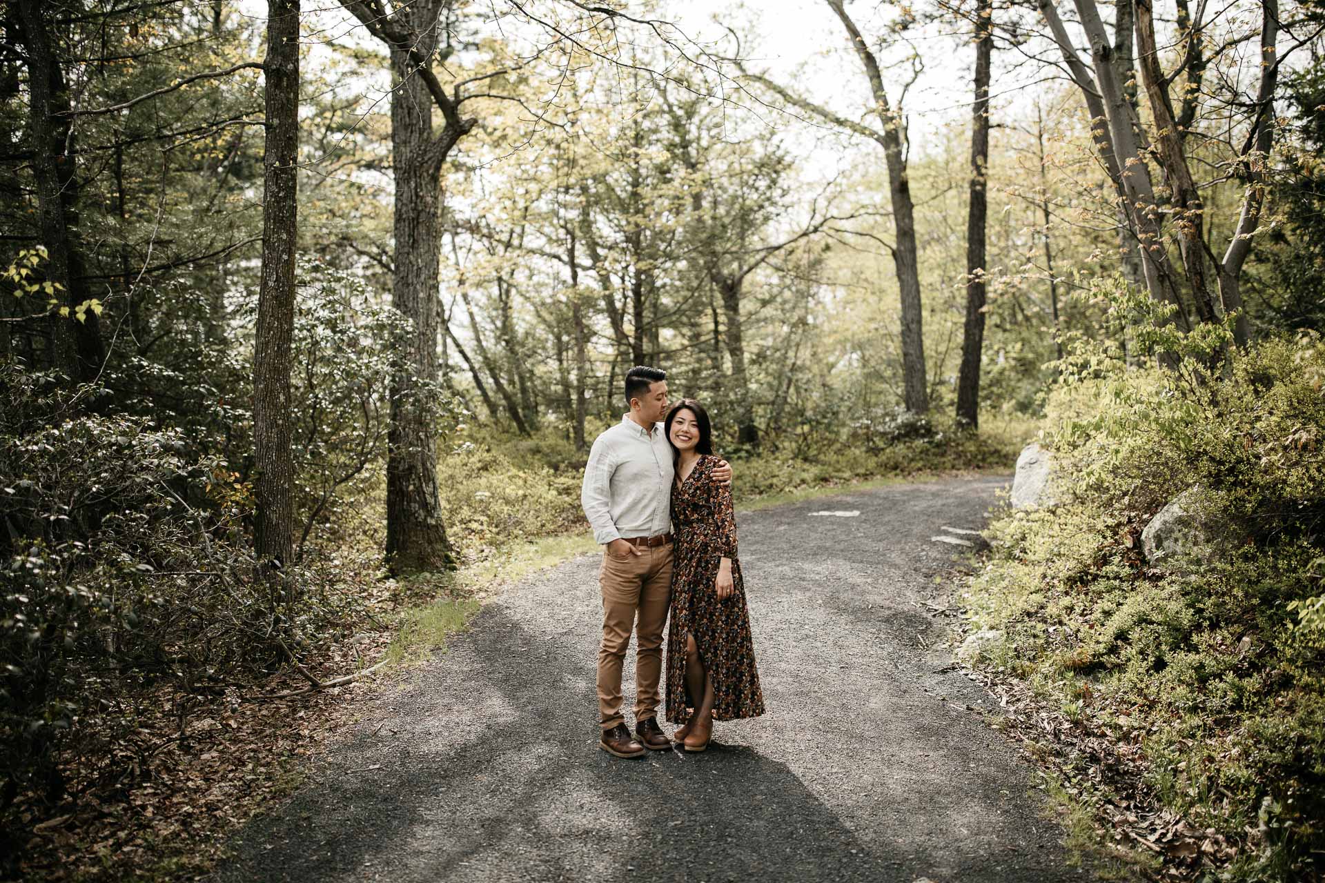 Jinie & Peter's Engagement in Catskills Minnewaska State Park, New York, by Jean-Laurent Gaudy