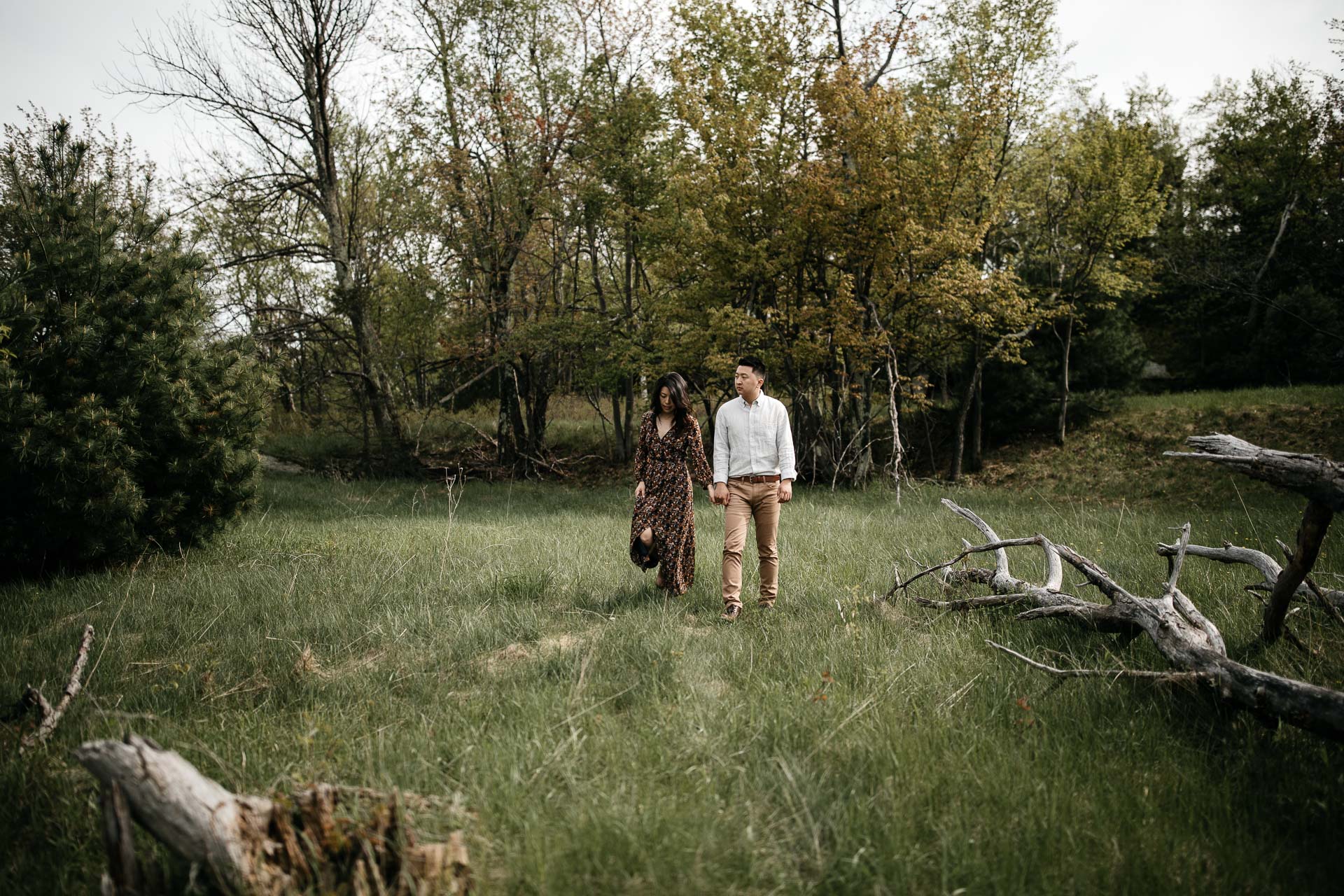 Jinie & Peter's Engagement in Catskills Minnewaska State Park, New York, by Jean-Laurent Gaudy