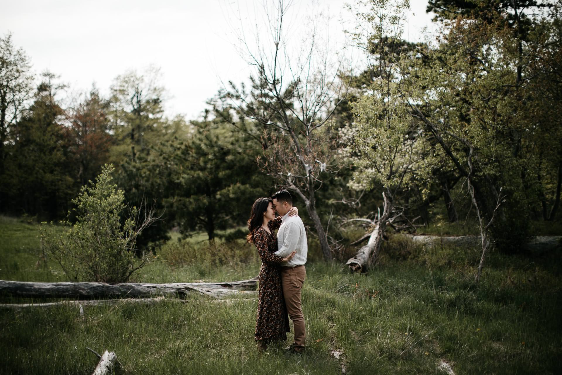 Jinie & Peter's Engagement in Catskills Minnewaska State Park, New York, by Jean-Laurent Gaudy