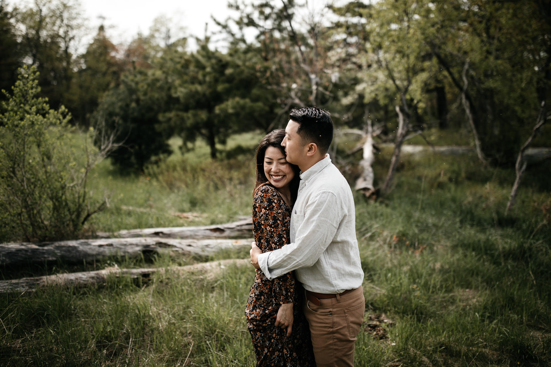 Jinie & Peter's Engagement in Catskills Minnewaska State Park, New York, by Jean-Laurent Gaudy