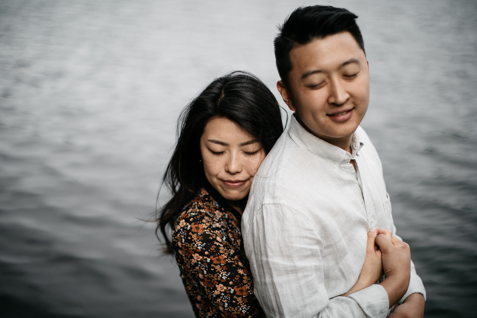 Jinie & Peter's Engagement in Catskills Minnewaska State Park, New York, by Jean-Laurent Gaudy