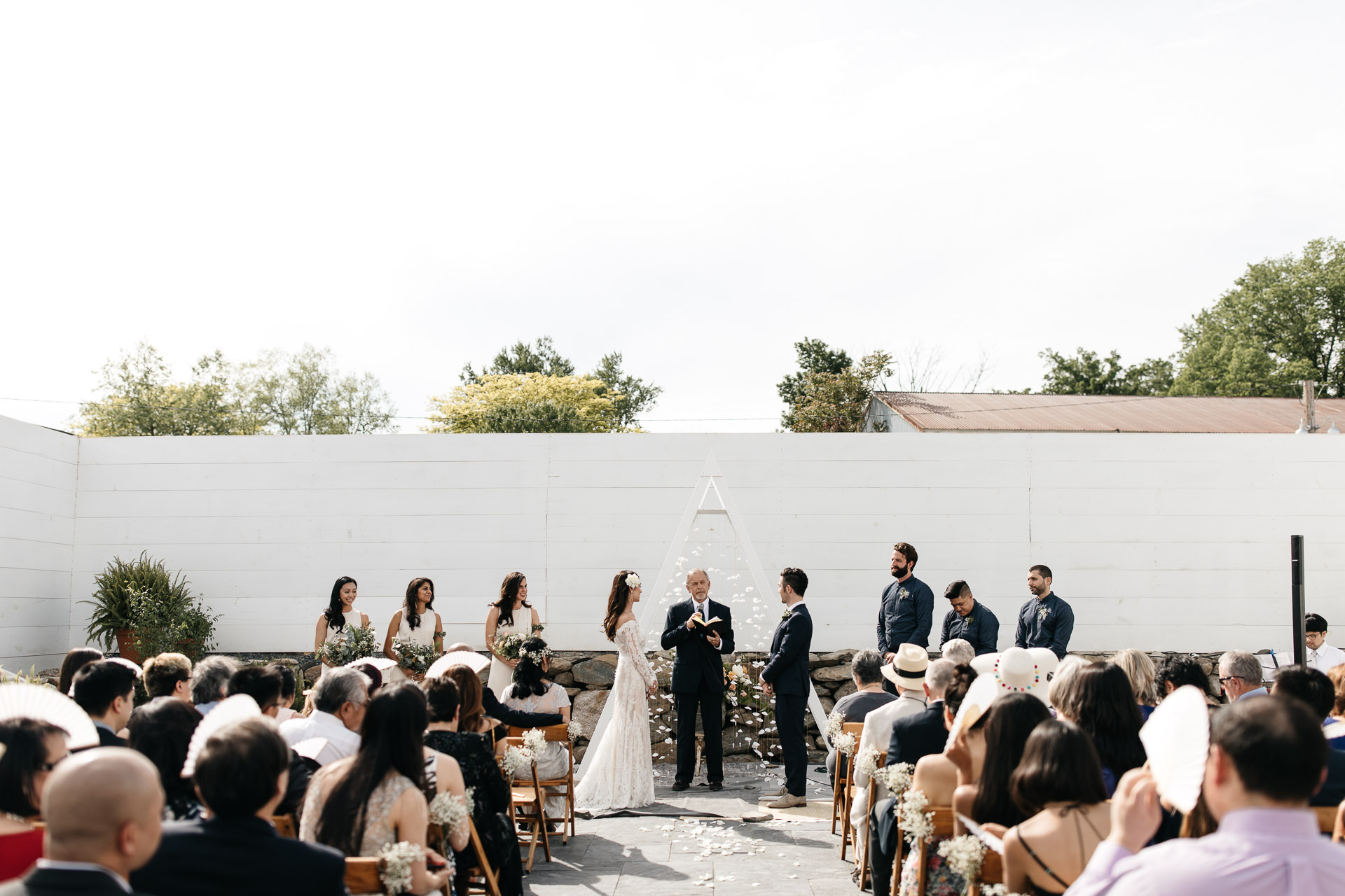 Sarah & Jonathan Wedding Audrey's Farmhouse Greenhouse Catskills, New York, by Jean-Laurent Gaudy