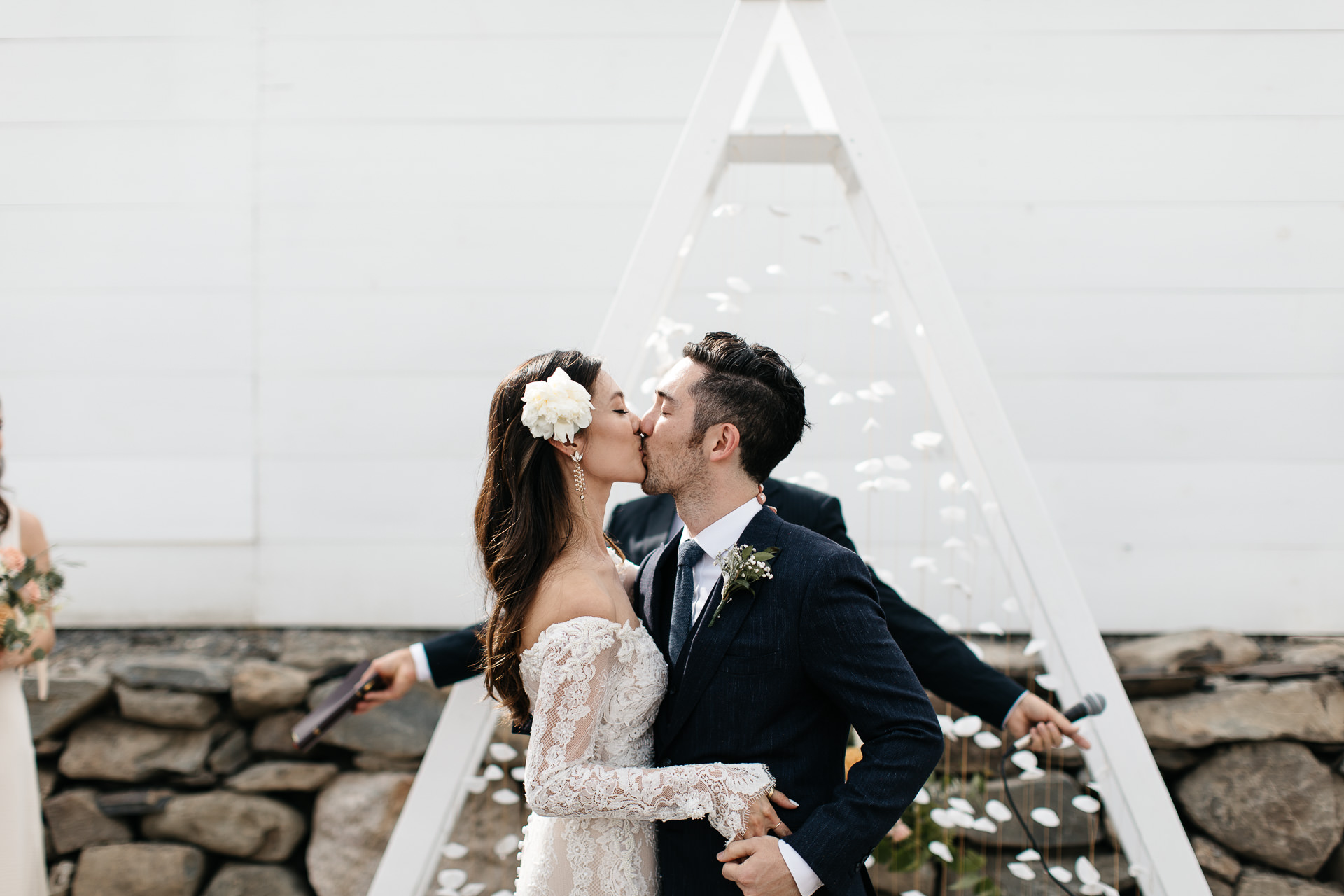 Sarah & Jonathan Wedding Audrey's Farmhouse Greenhouse Catskills, New York, by Jean-Laurent Gaudy