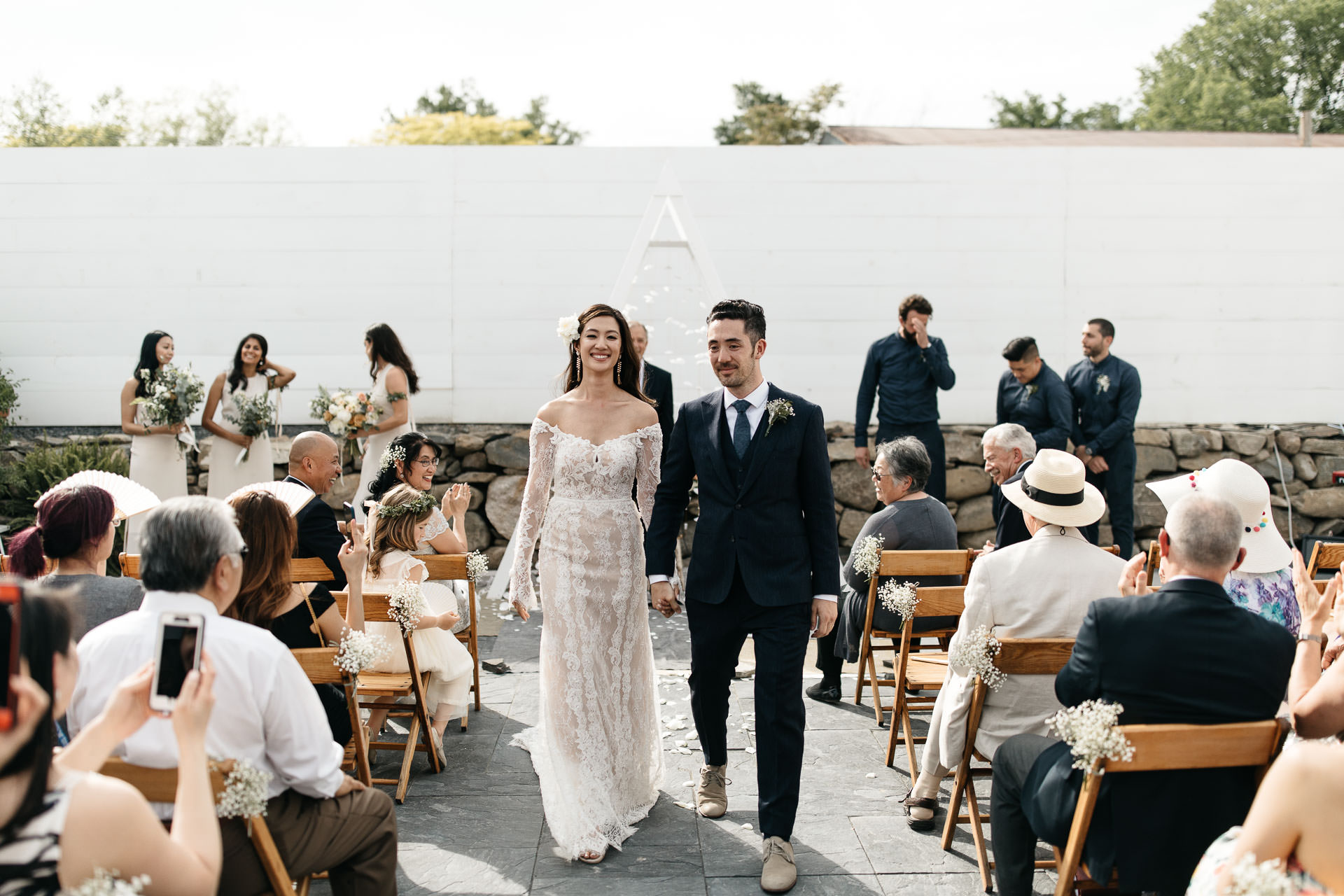 Sarah & Jonathan Wedding Audrey's Farmhouse Greenhouse Catskills, New York, by Jean-Laurent Gaudy