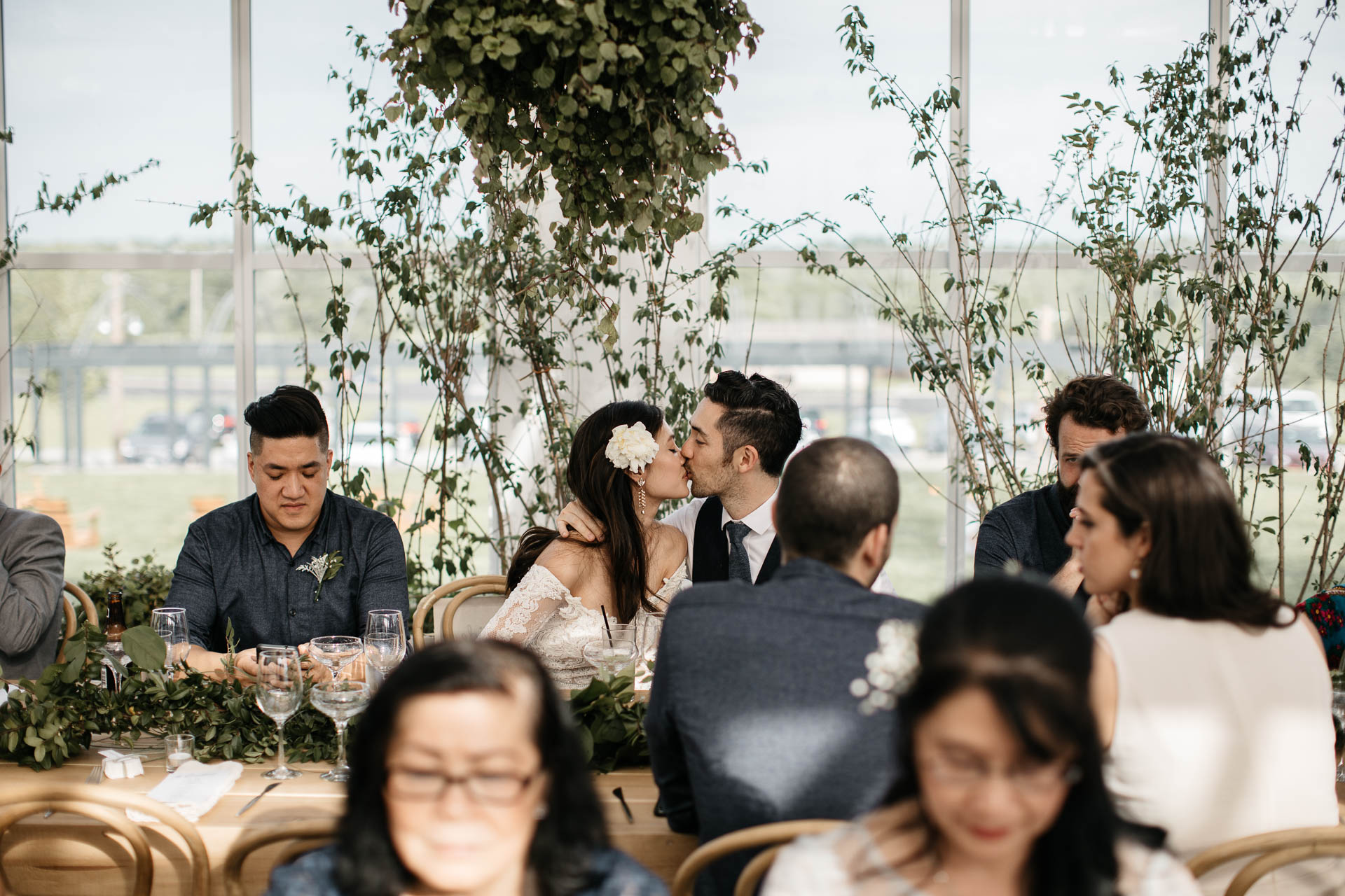 Sarah & Jonathan Wedding Audrey's Farmhouse Greenhouse Catskills, New York, by Jean-Laurent Gaudy