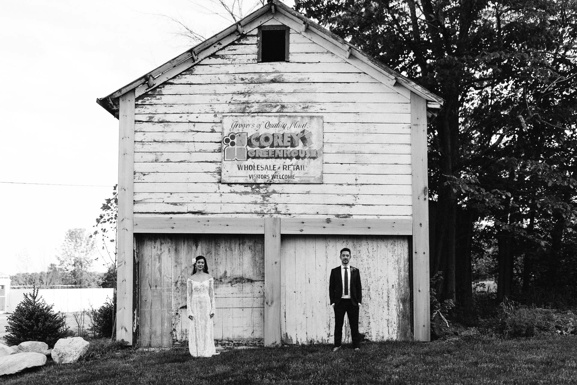 Sarah & Jonathan Wedding Audrey's Farmhouse Greenhouse Catskills, New York, by Jean-Laurent Gaudy