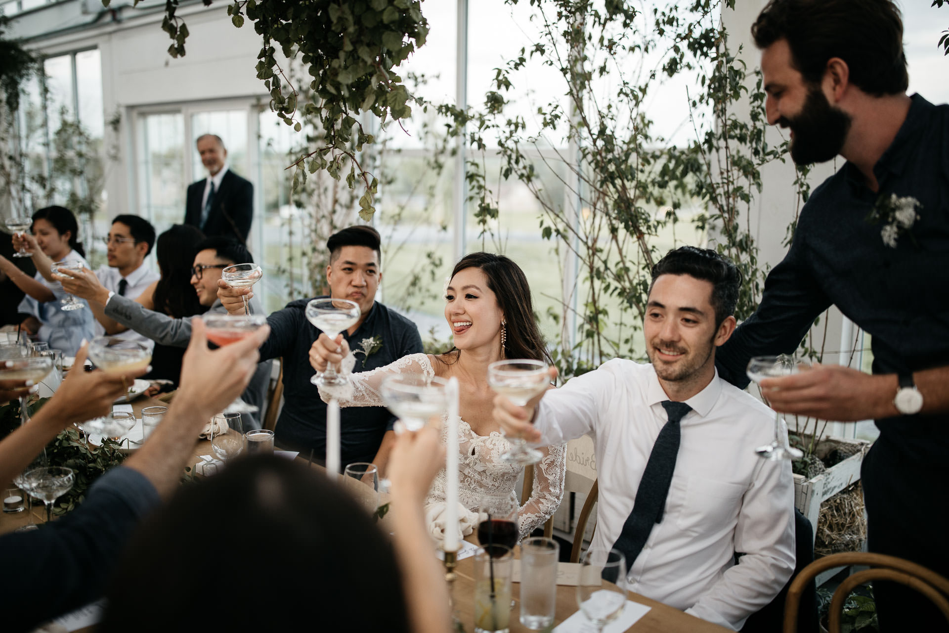Sarah & Jonathan Wedding Audrey's Farmhouse Greenhouse Catskills, New York, by Jean-Laurent Gaudy
