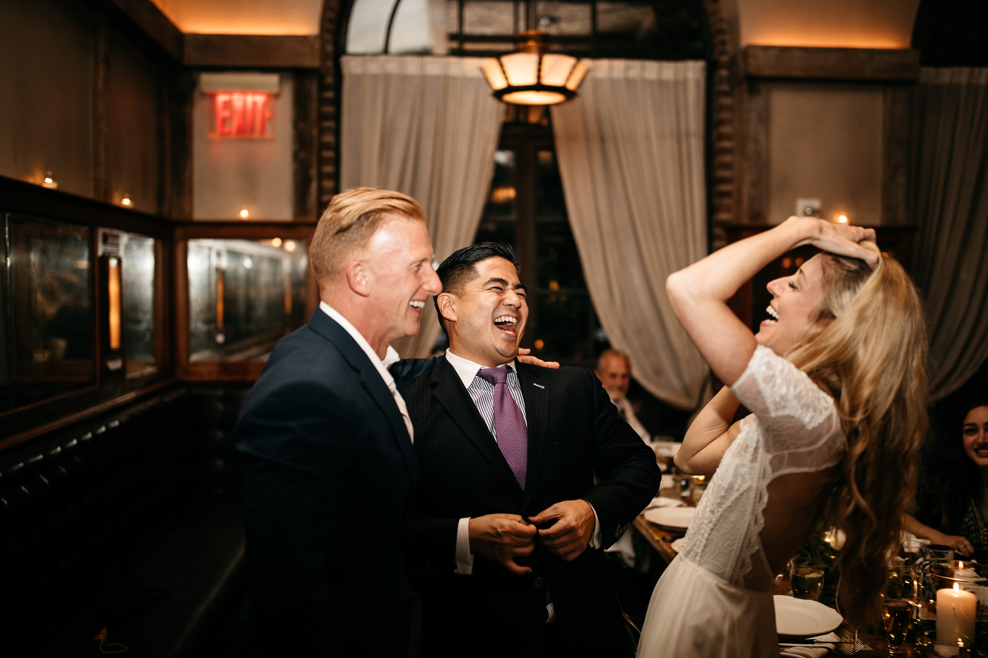 Shana & Tyler Wedding Greenwich Hotel, New York, by Jean-Laurent Gaudy