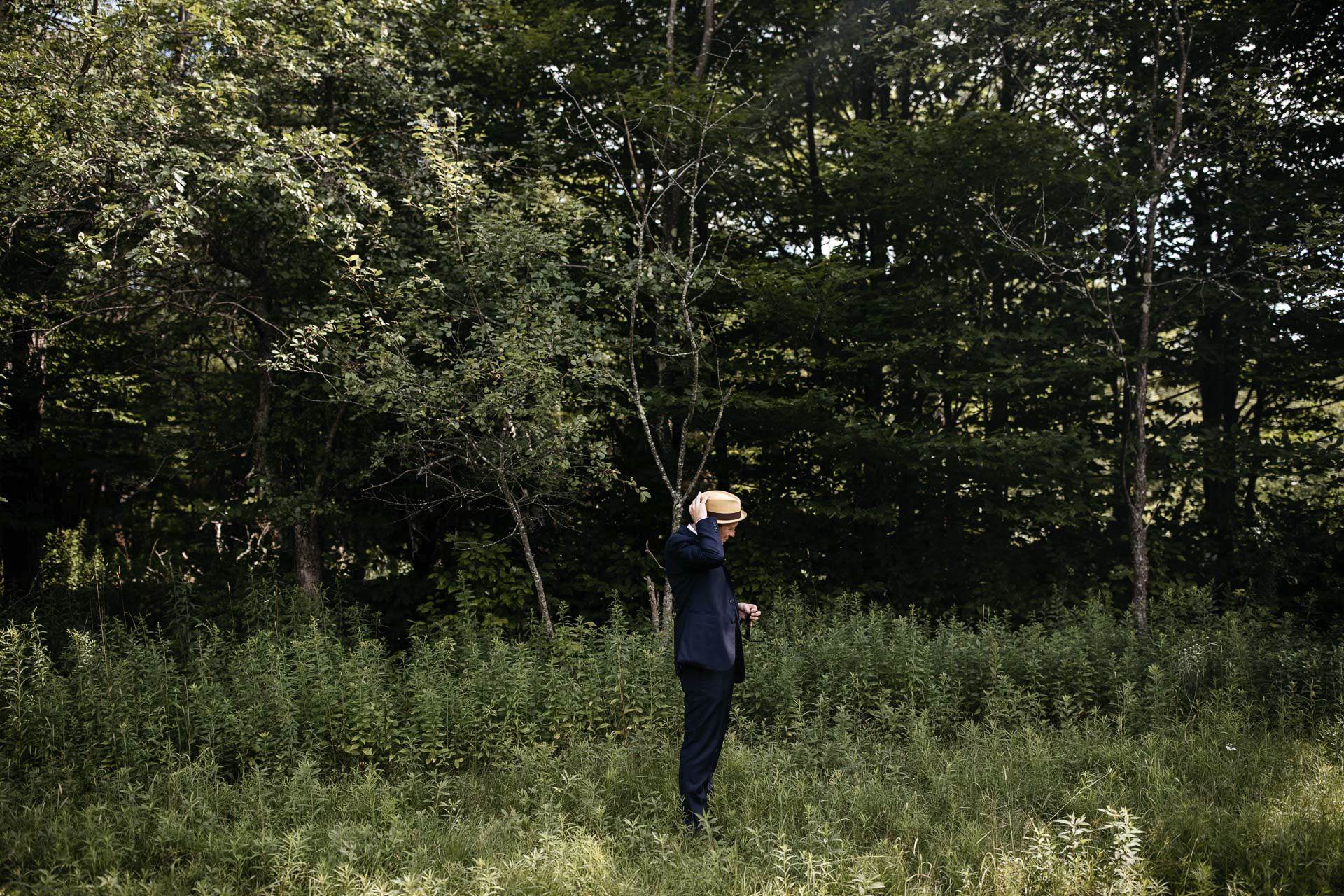 Victoria & Mark Wedding Handsome Hollow, Catskills, by Jean-Laurent Gaudy
