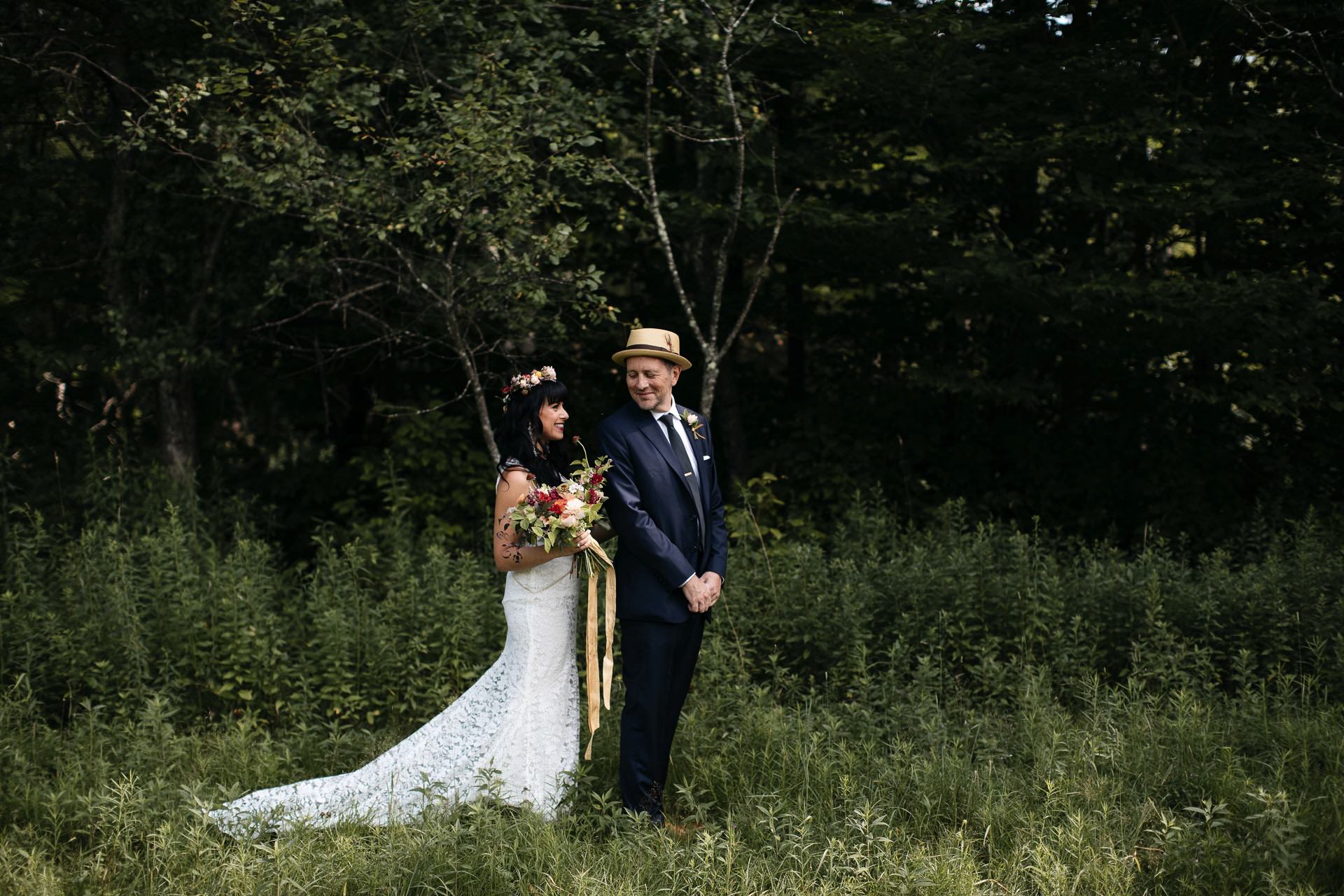 Victoria & Mark Wedding Handsome Hollow, Catskills, by Jean-Laurent Gaudy