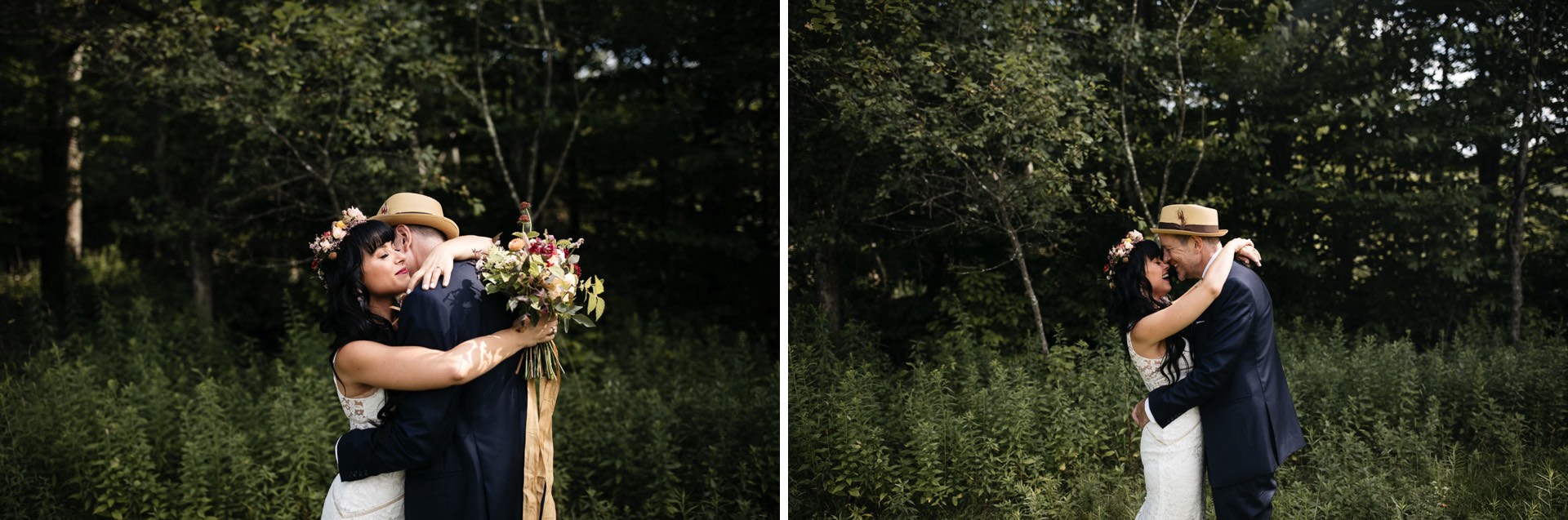Victoria & Mark Wedding Handsome Hollow, Catskills, by Jean-Laurent Gaudy