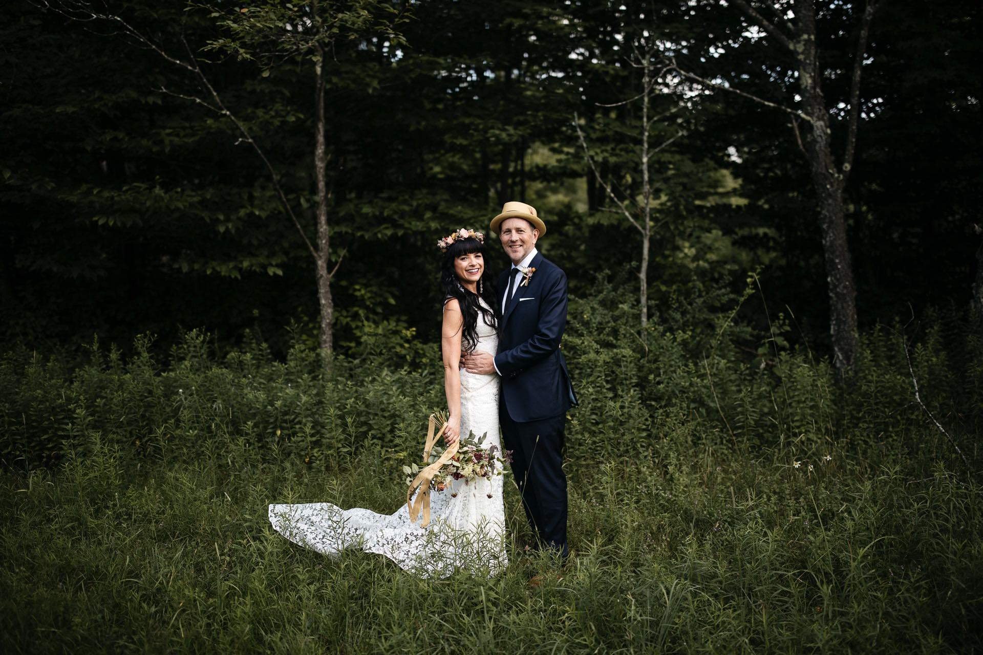 Victoria & Mark Wedding Handsome Hollow, Catskills, by Jean-Laurent Gaudy