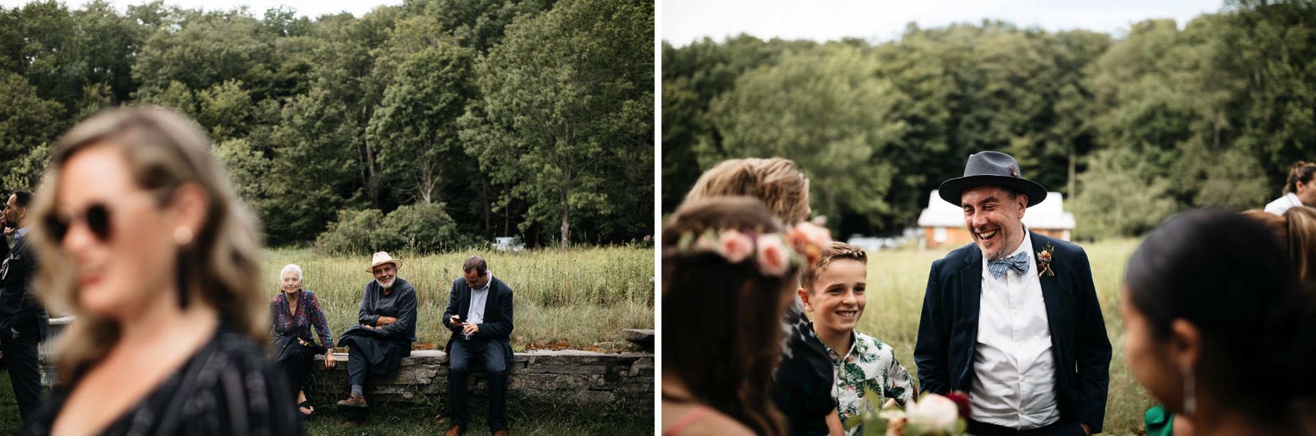 Victoria & Mark Wedding Handsome Hollow, Catskills, by Jean-Laurent Gaudy