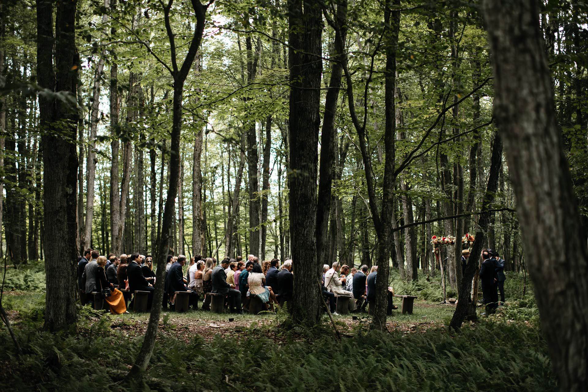 Victoria & Mark Wedding Handsome Hollow, Catskills, by Jean-Laurent Gaudy