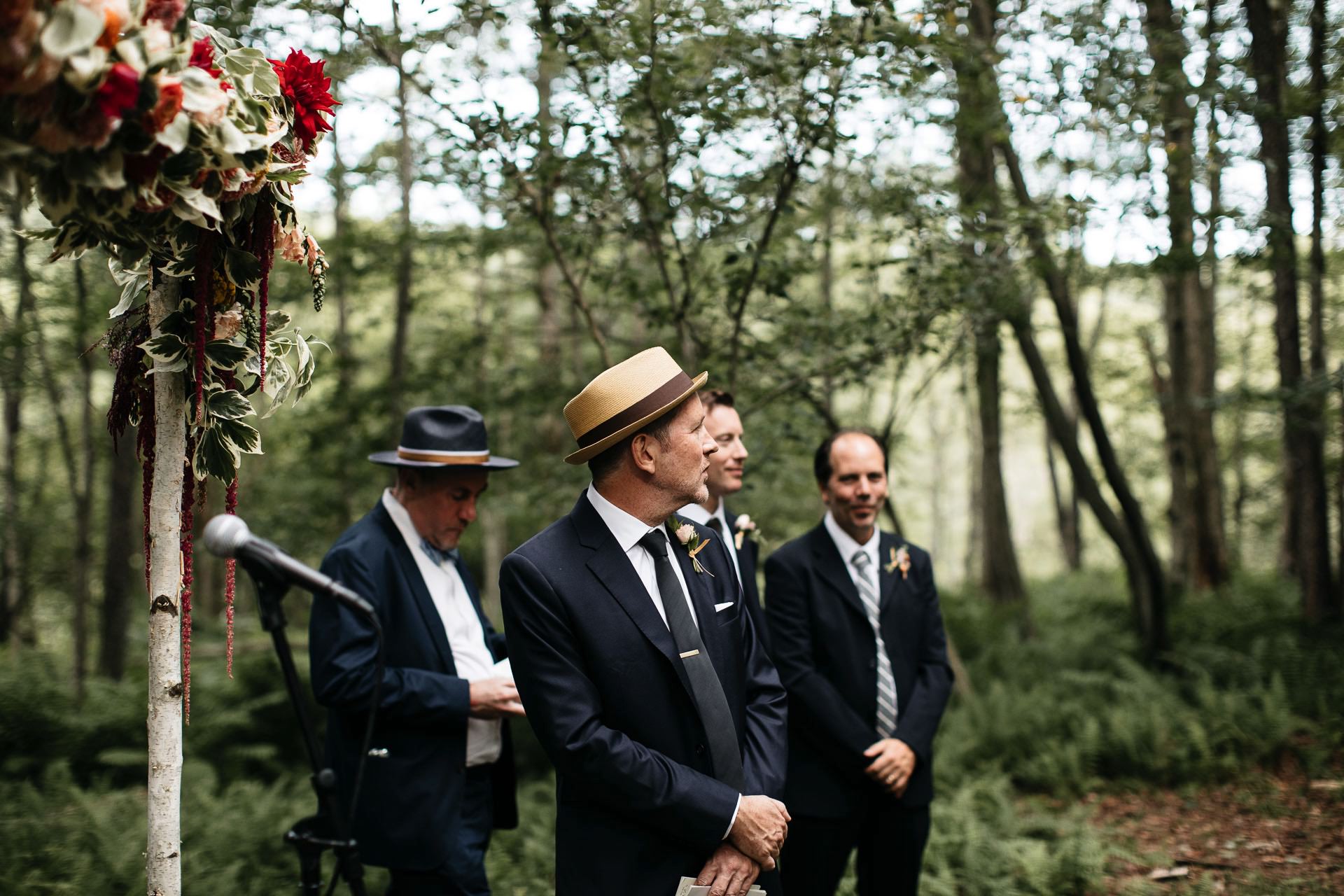 Victoria & Mark Wedding Handsome Hollow, Catskills, by Jean-Laurent Gaudy
