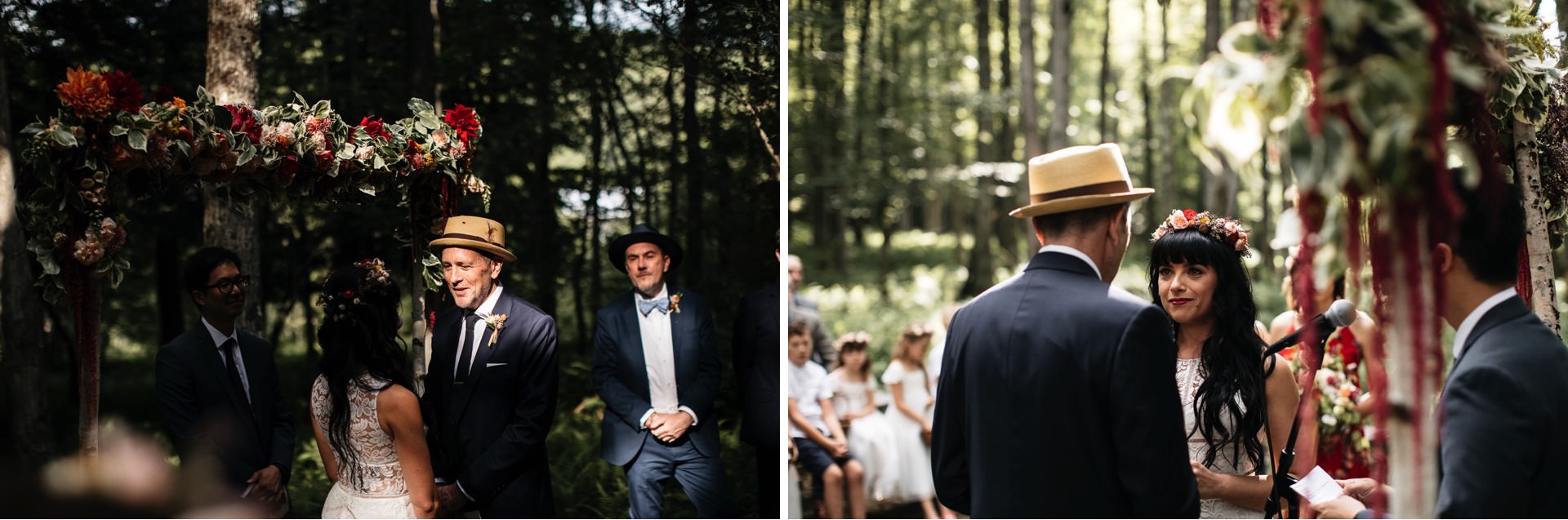 Victoria & Mark Wedding Handsome Hollow, Catskills, by Jean-Laurent Gaudy