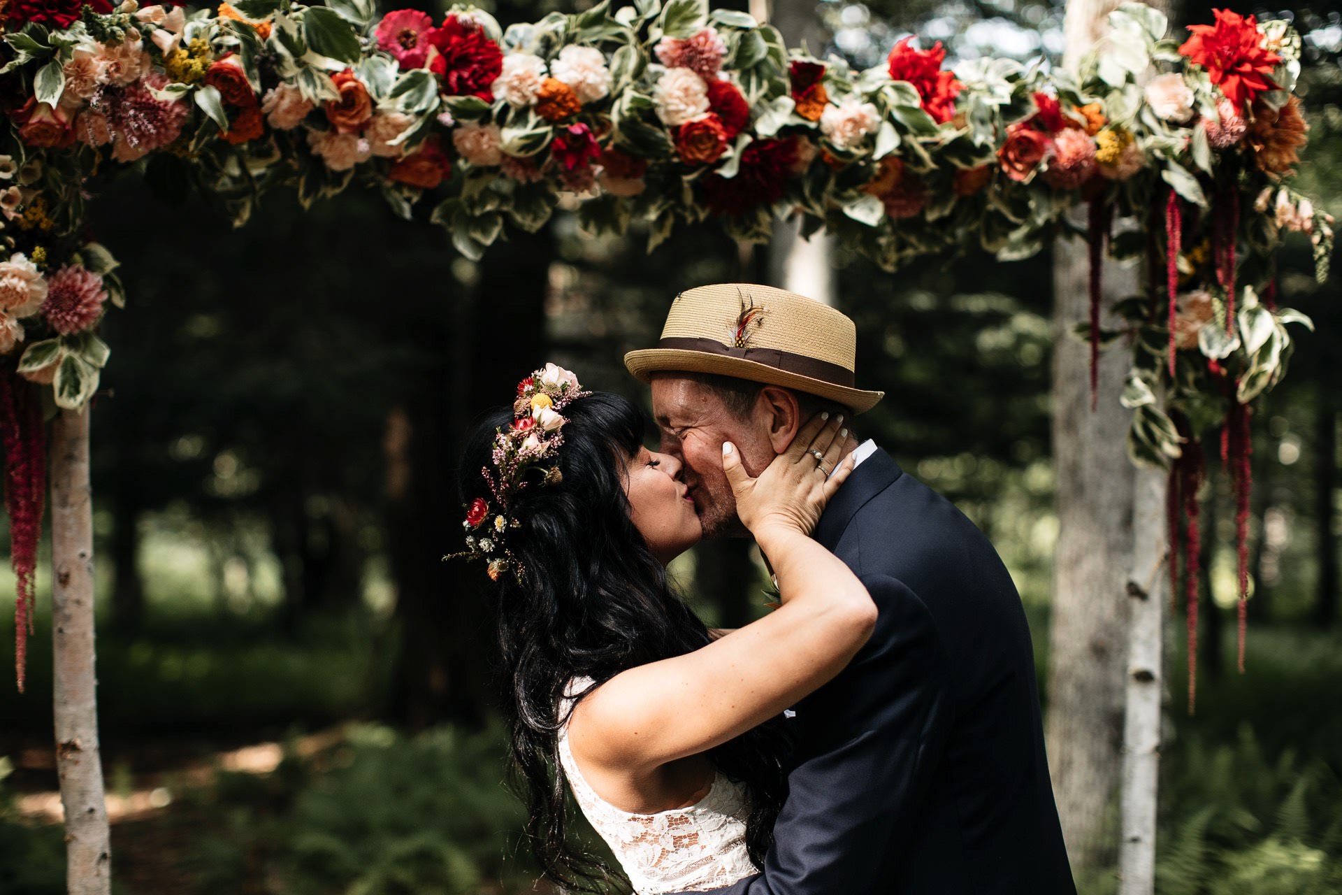Victoria & Mark Wedding Handsome Hollow, Catskills, by Jean-Laurent Gaudy
