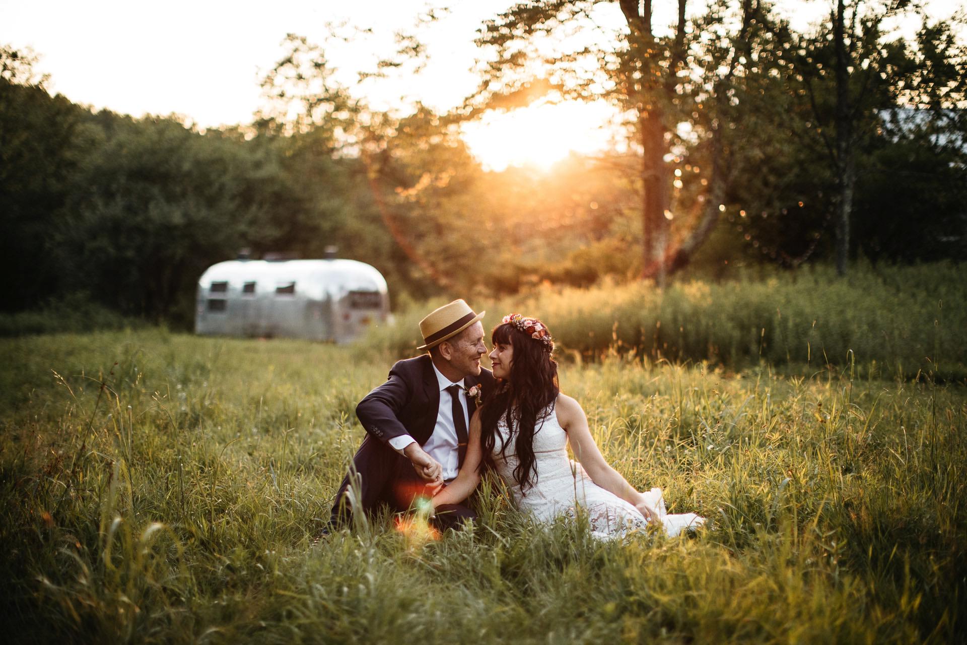 Victoria & Mark Wedding Handsome Hollow, Catskills, by Jean-Laurent Gaudy