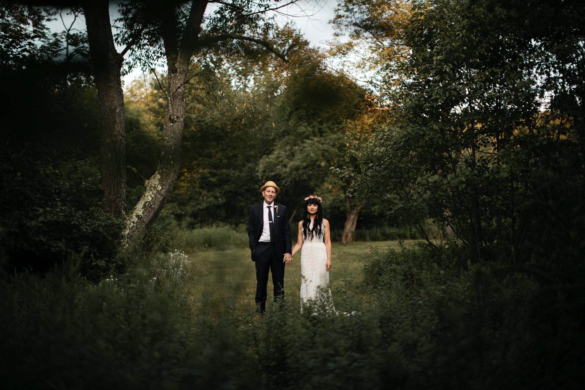 Victoria & Mark Wedding Handsome Hollow, Catskills, by Jean-Laurent Gaudy