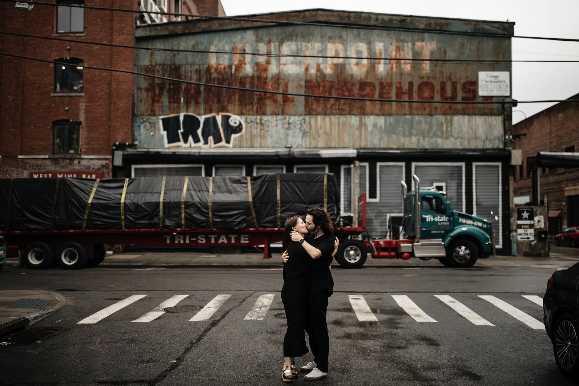 Tara & Sean's Engagement in Brooklyn, New York, by Jean-Laurent Gaudy