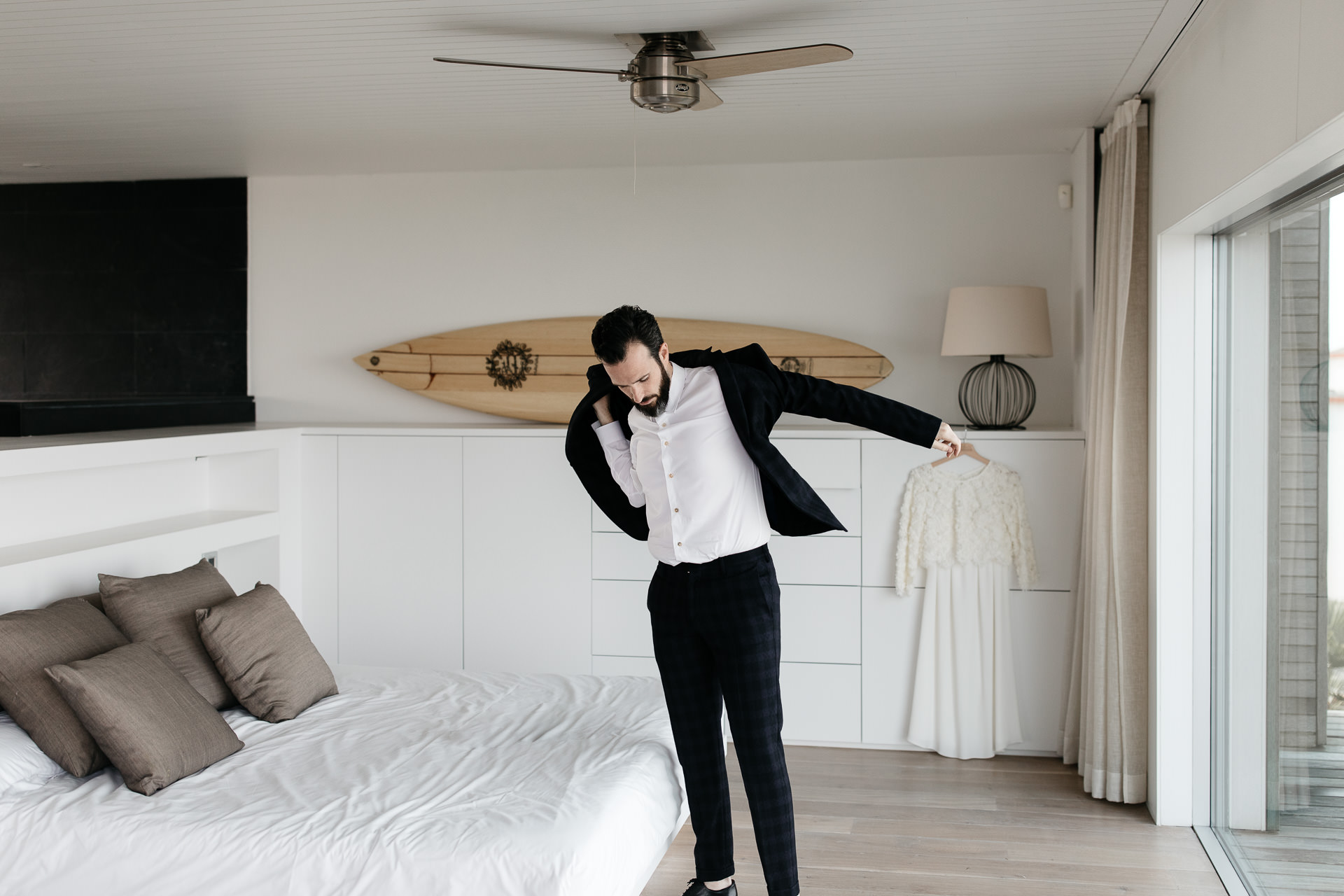 Boho Intimate Wedding France, Biarritz, by Jean-Laurent Gaudy