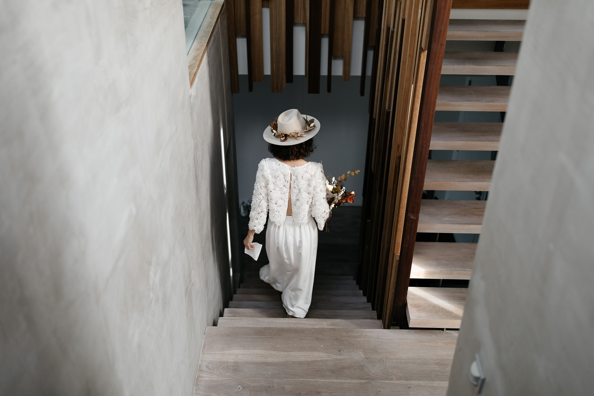 Boho Intimate Wedding France, Biarritz, by Jean-Laurent Gaudy