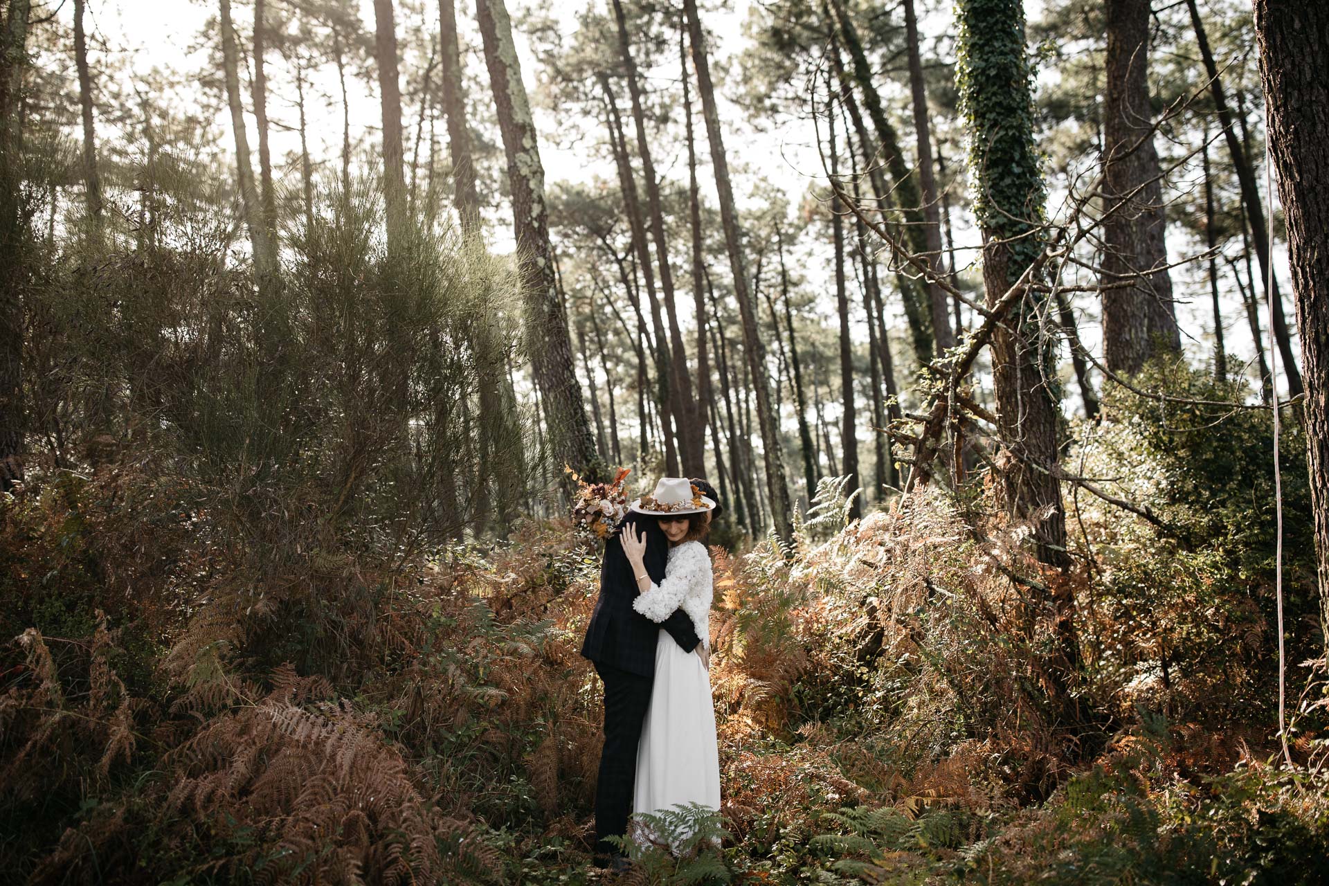 Boho Intimate Wedding France, Biarritz, by Jean-Laurent Gaudy