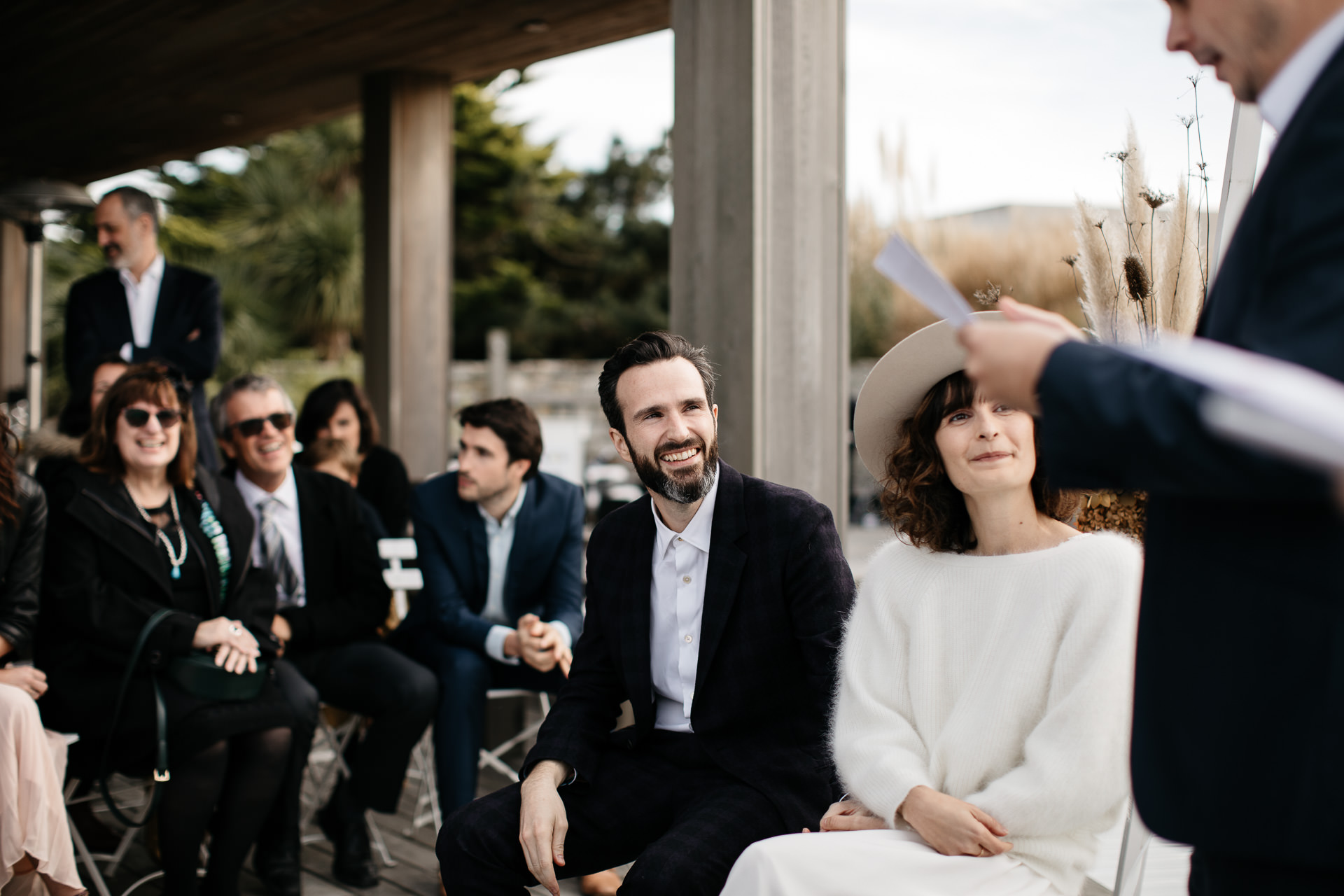 Boho Intimate Wedding France, Biarritz, by Jean-Laurent Gaudy