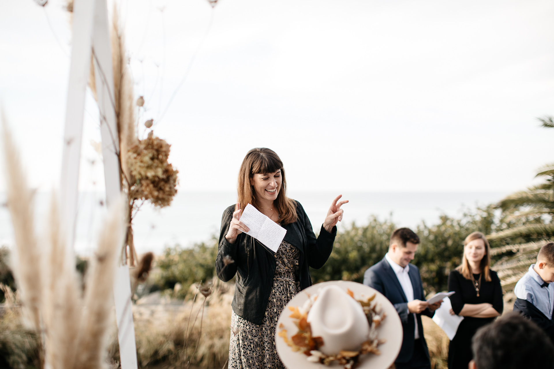Boho Intimate Wedding France, Biarritz, by Jean-Laurent Gaudy