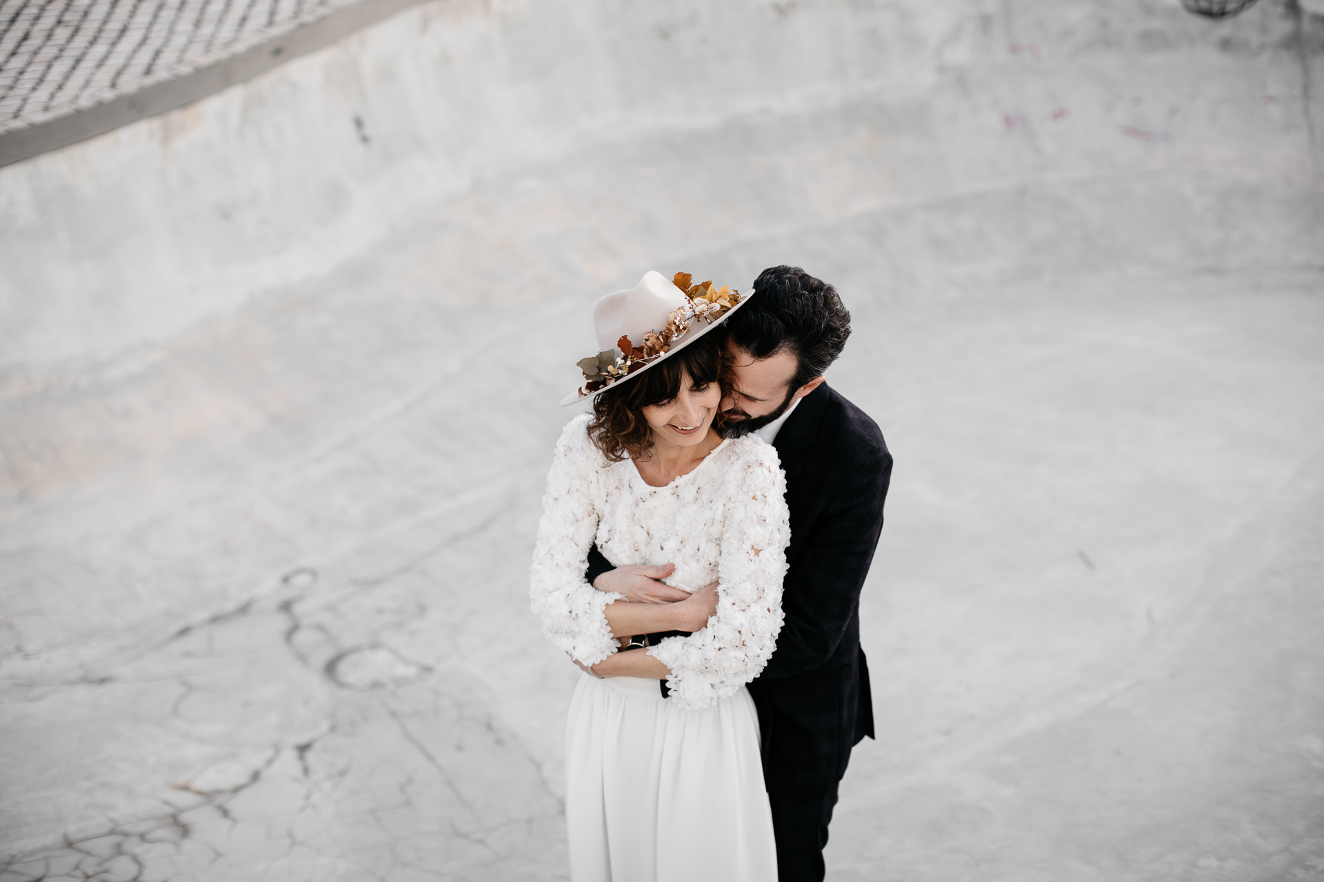Boho Intimate Wedding France, Biarritz, by Jean-Laurent Gaudy