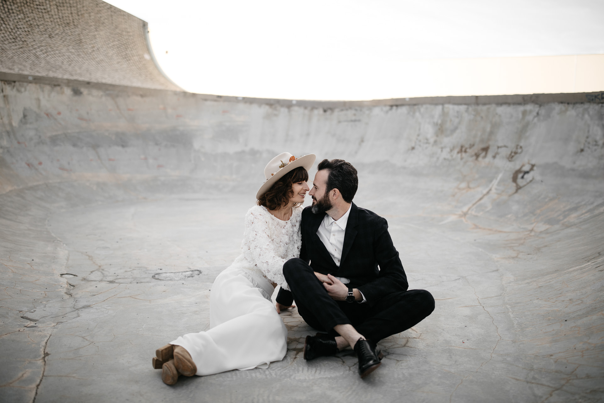 Boho Intimate Wedding France, Biarritz, by Jean-Laurent Gaudy