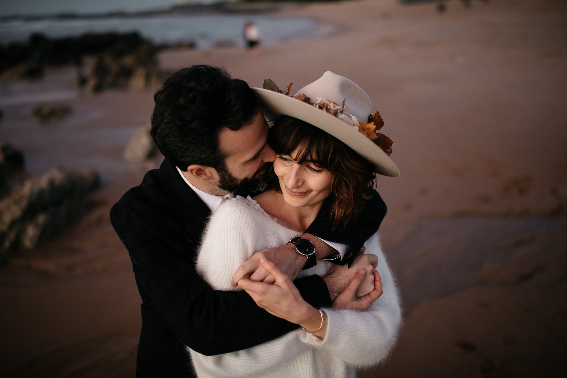 Boho Intimate Wedding France, Biarritz, by Jean-Laurent Gaudy