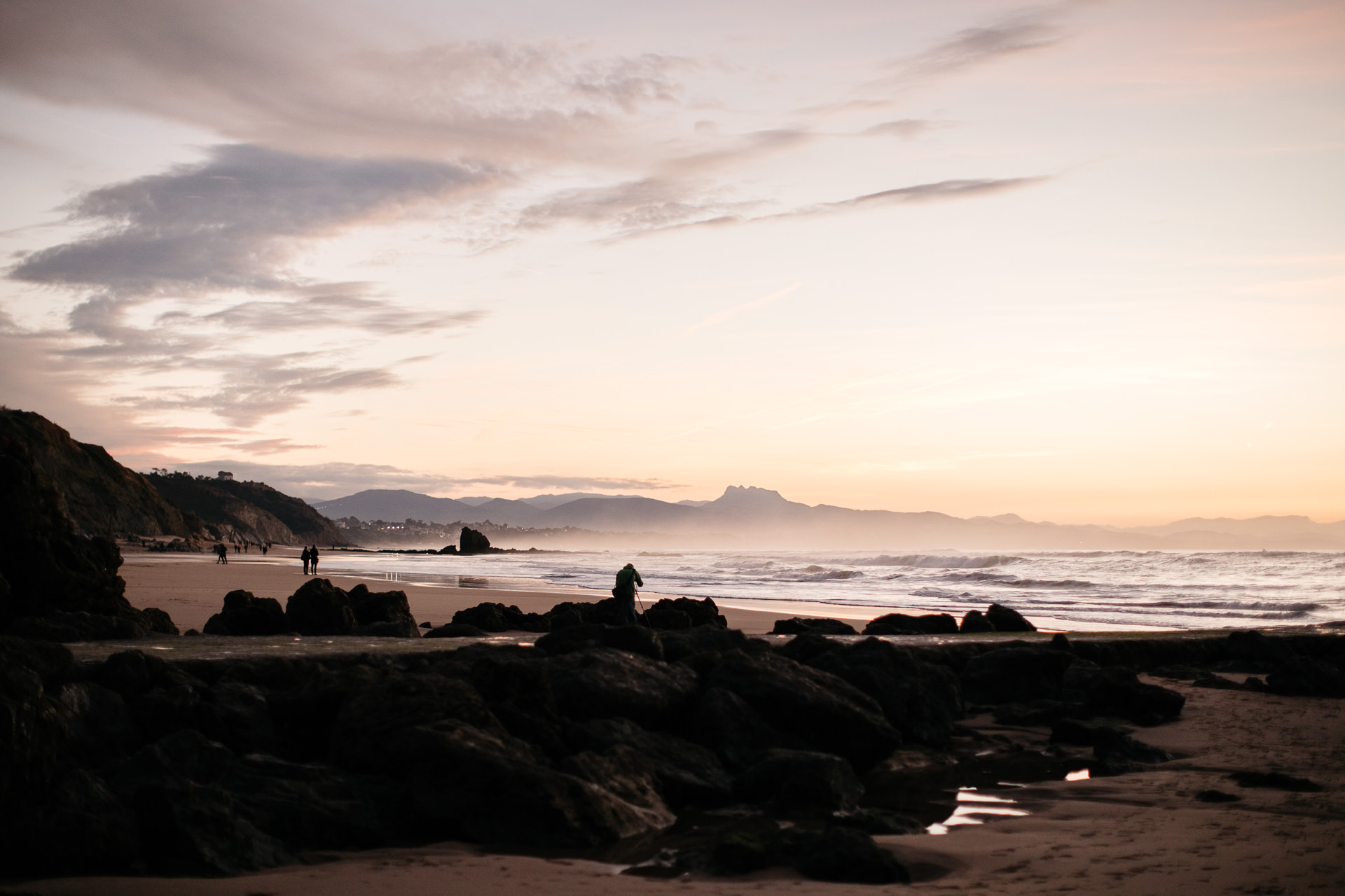 Boho Intimate Wedding France, Biarritz, by Jean-Laurent Gaudy