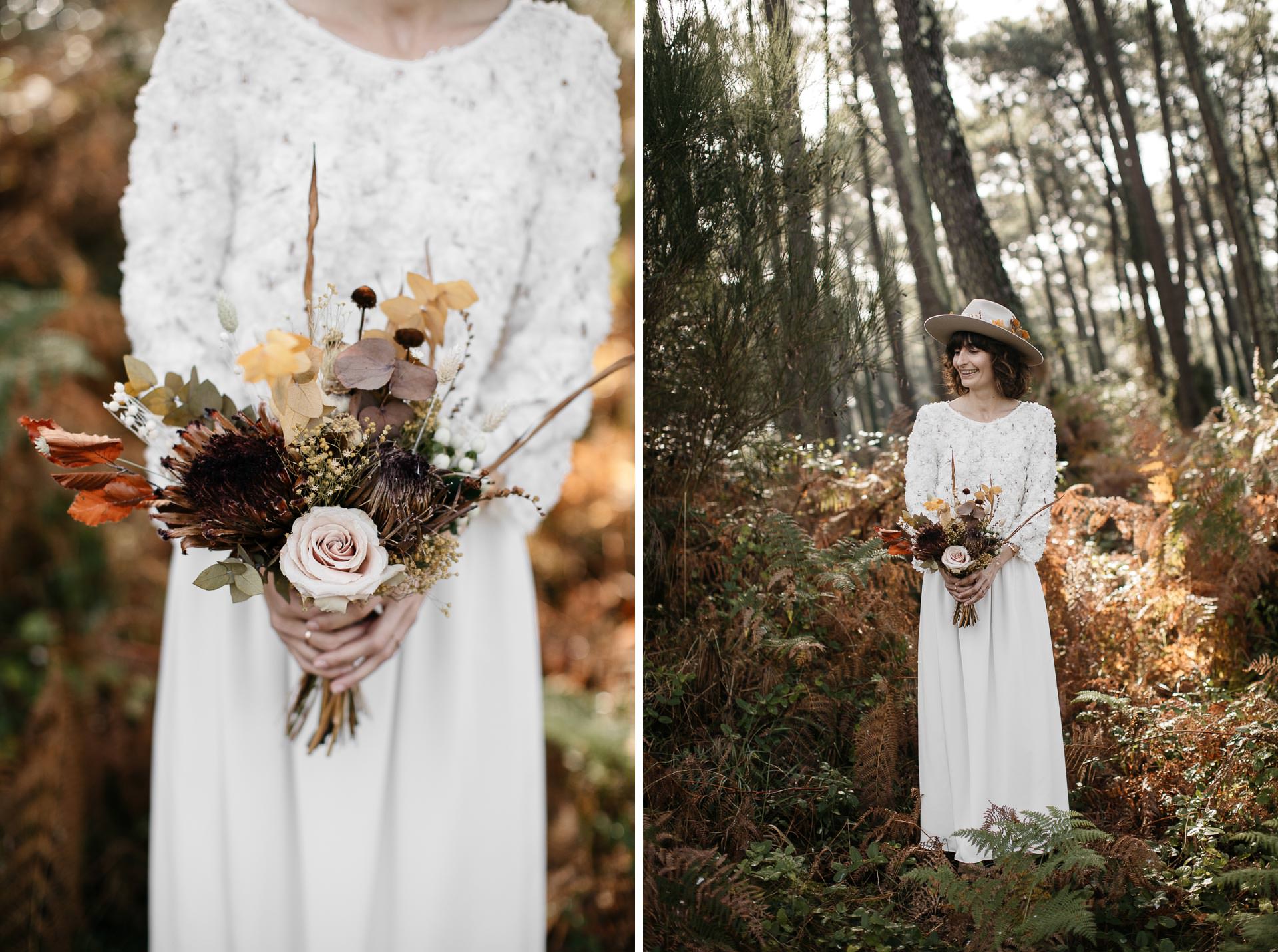 Boho Intimate Wedding France, Biarritz, by Jean-Laurent Gaudy