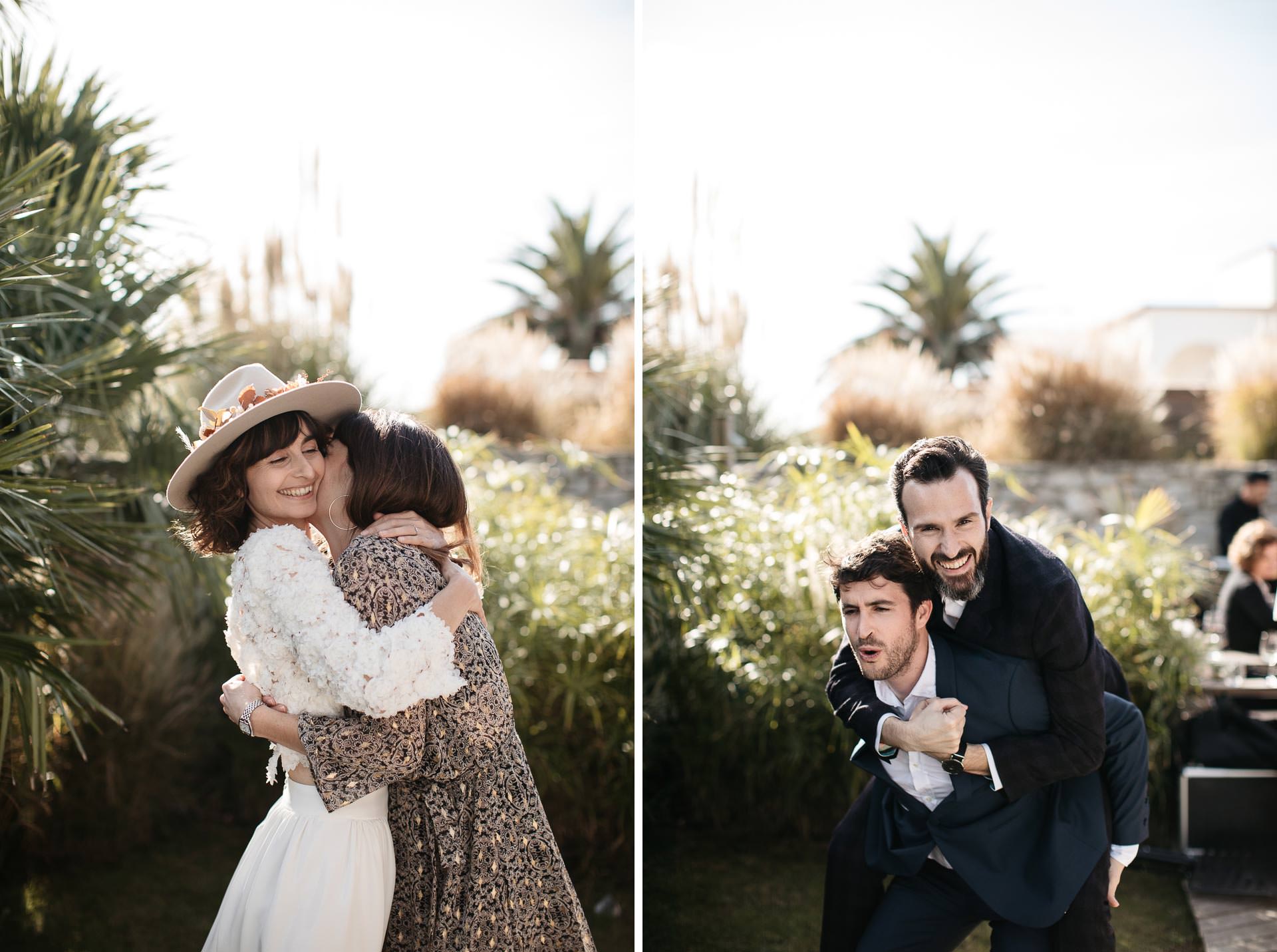 Boho Intimate Wedding France, Biarritz, by Jean-Laurent Gaudy