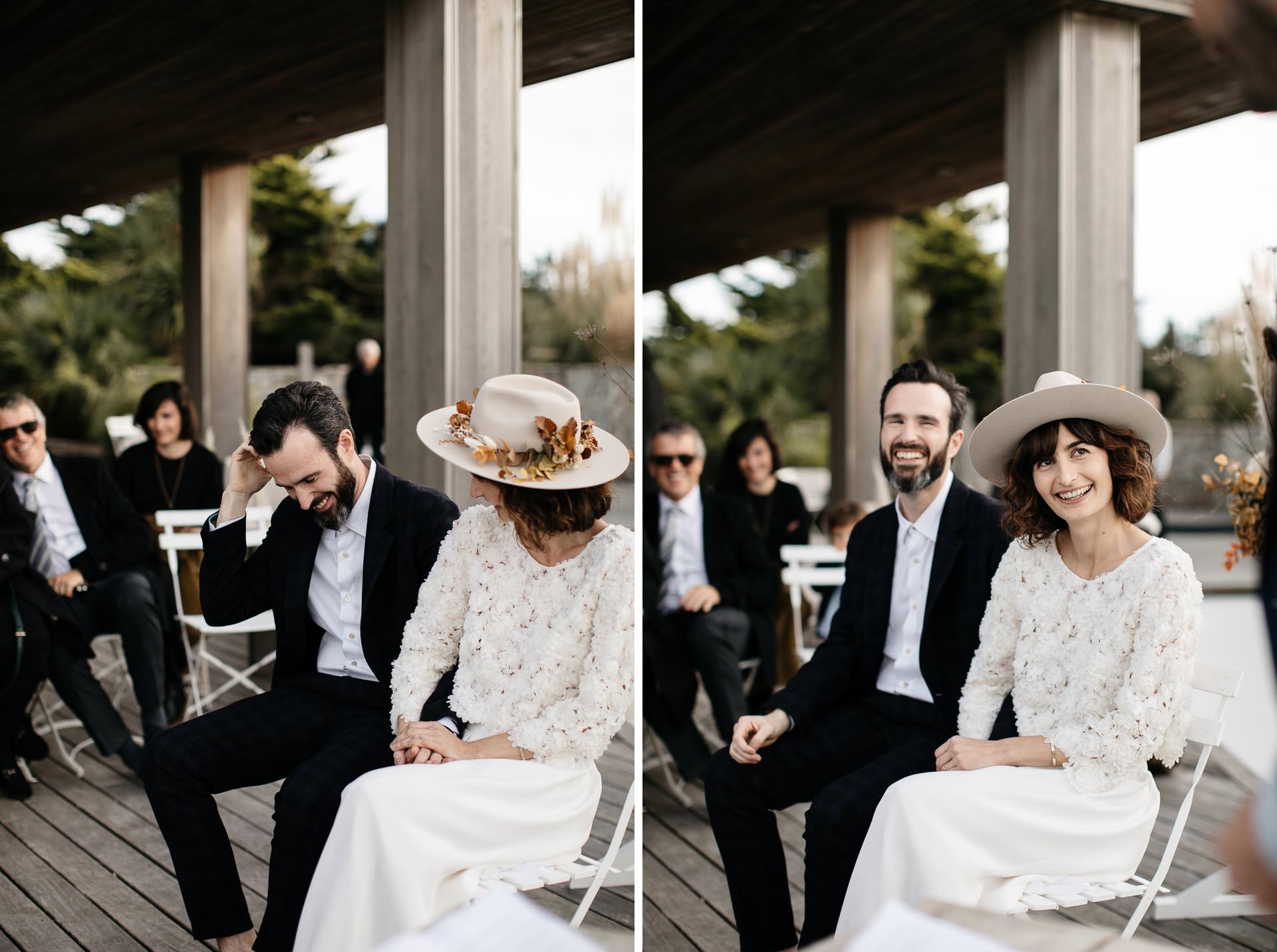 Boho Intimate Wedding France, Biarritz, by Jean-Laurent Gaudy