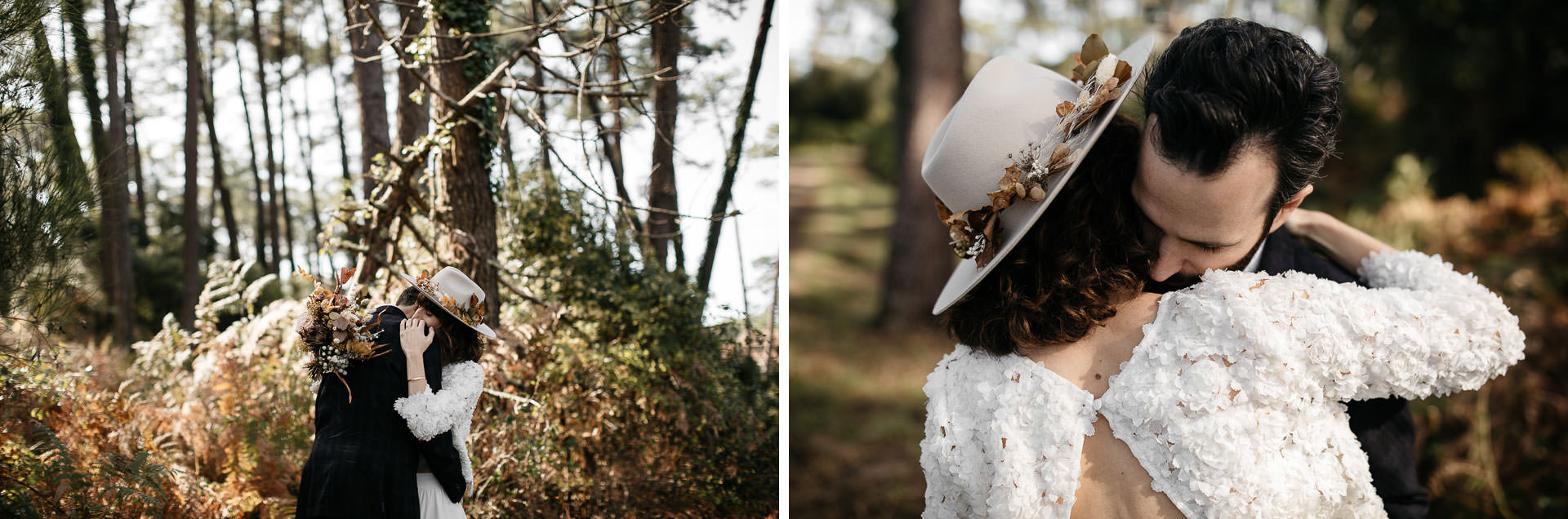 Boho Intimate Wedding France, Biarritz, by Jean-Laurent Gaudy